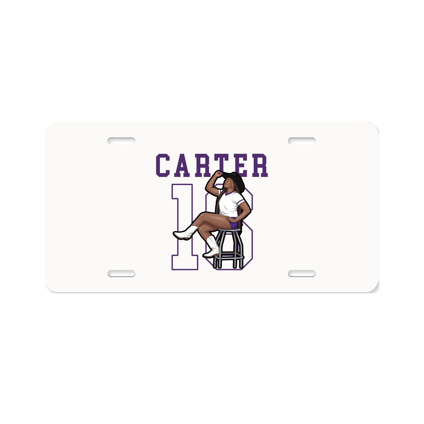 License Plate — Shirsey in Classic