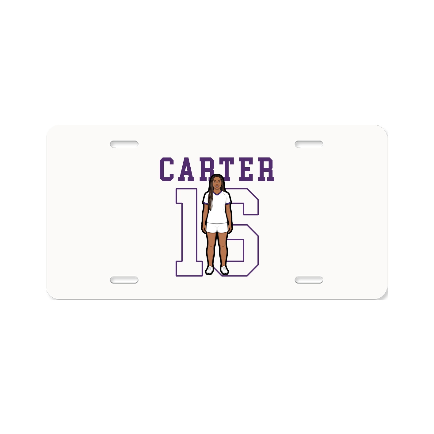 License Plate — Shirsey in Classic
