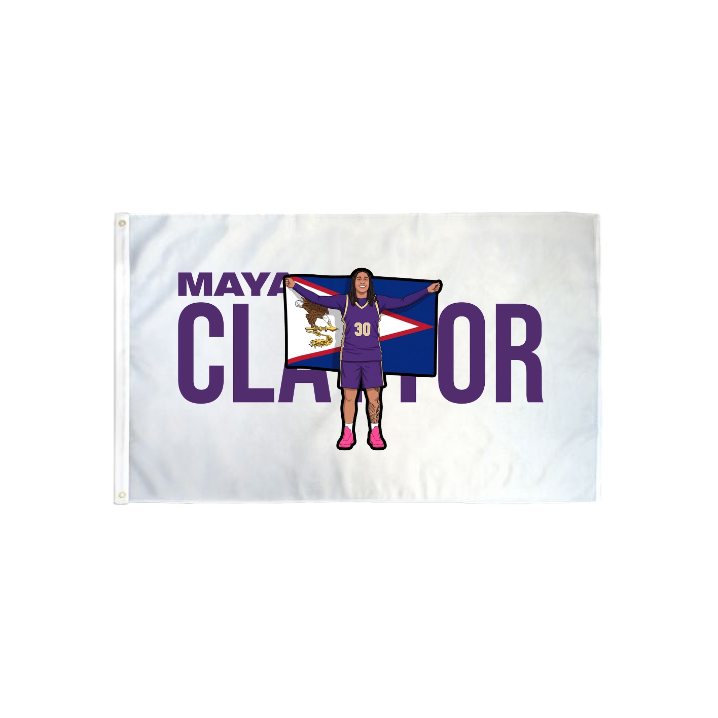 3x5 Flag — Player Name in Classic