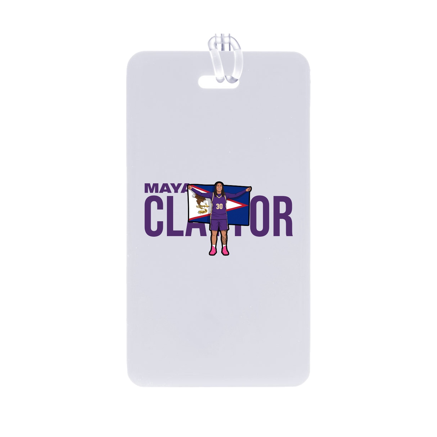 Bag Tag — Player Name in Classic