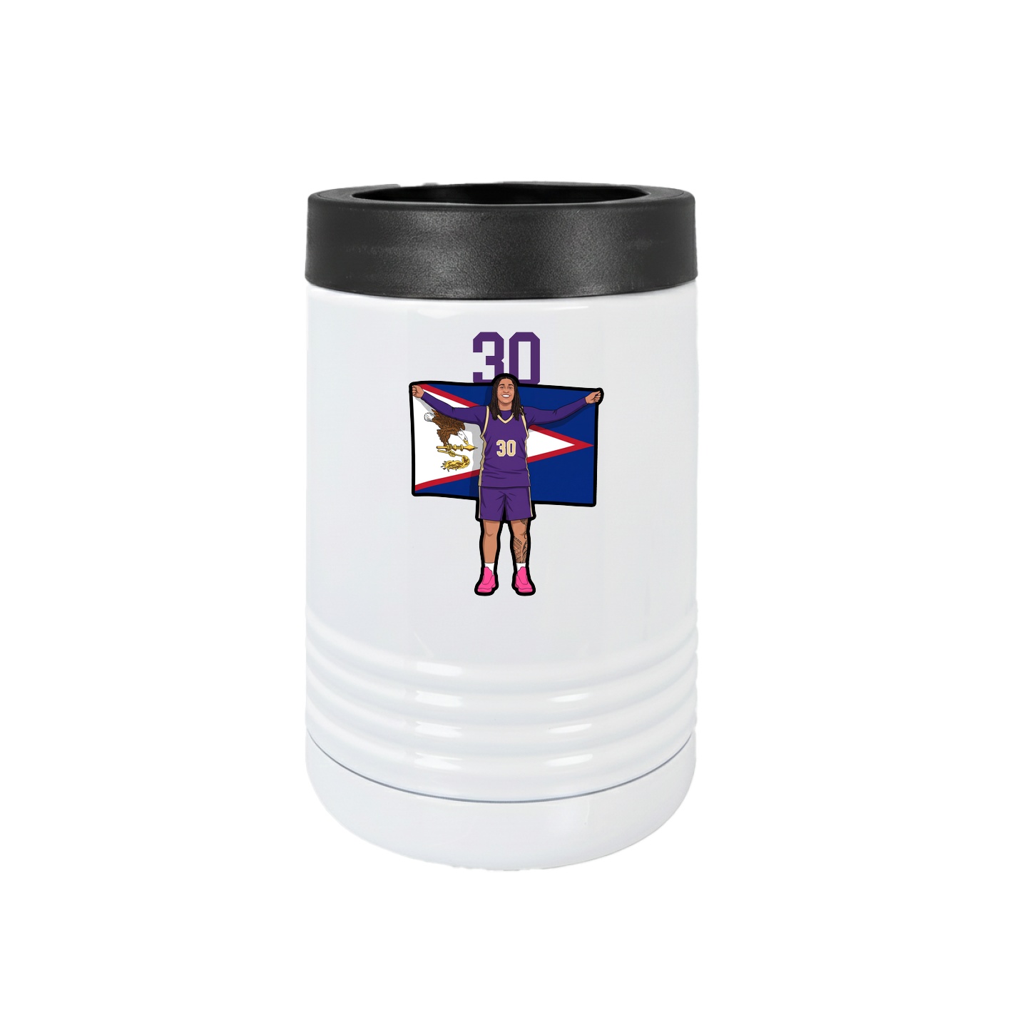 Beverage Holder — Number Top in White