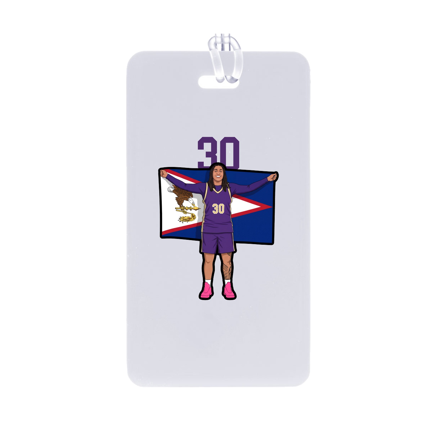 Bag Tag — Number Top in Classic
