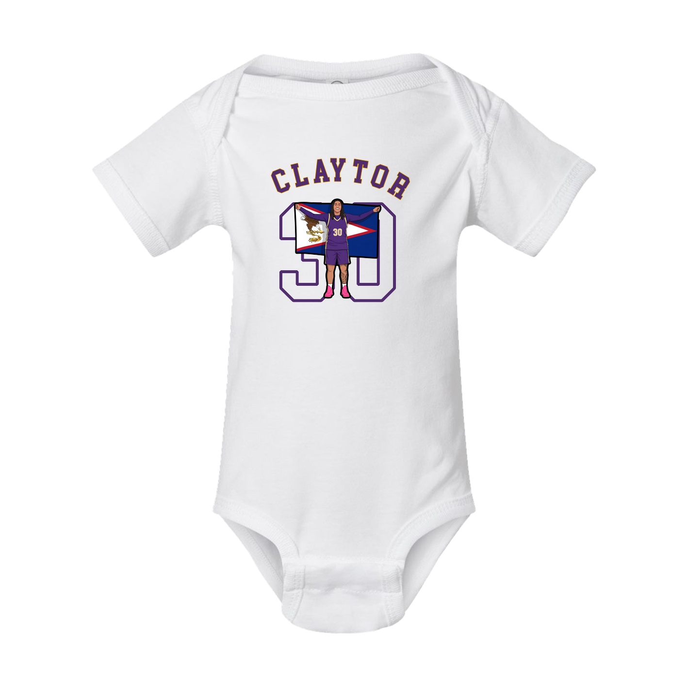 Baby Onesie — Shirsey Arch in White
