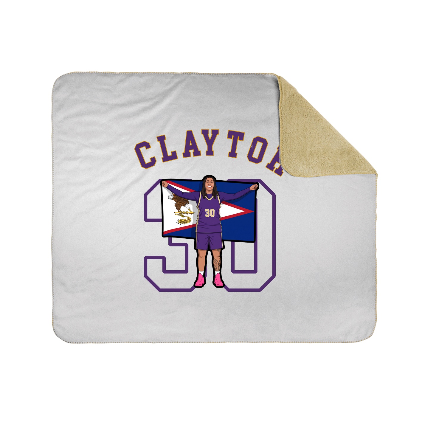Throw Blanket — Shirsey Arch in White