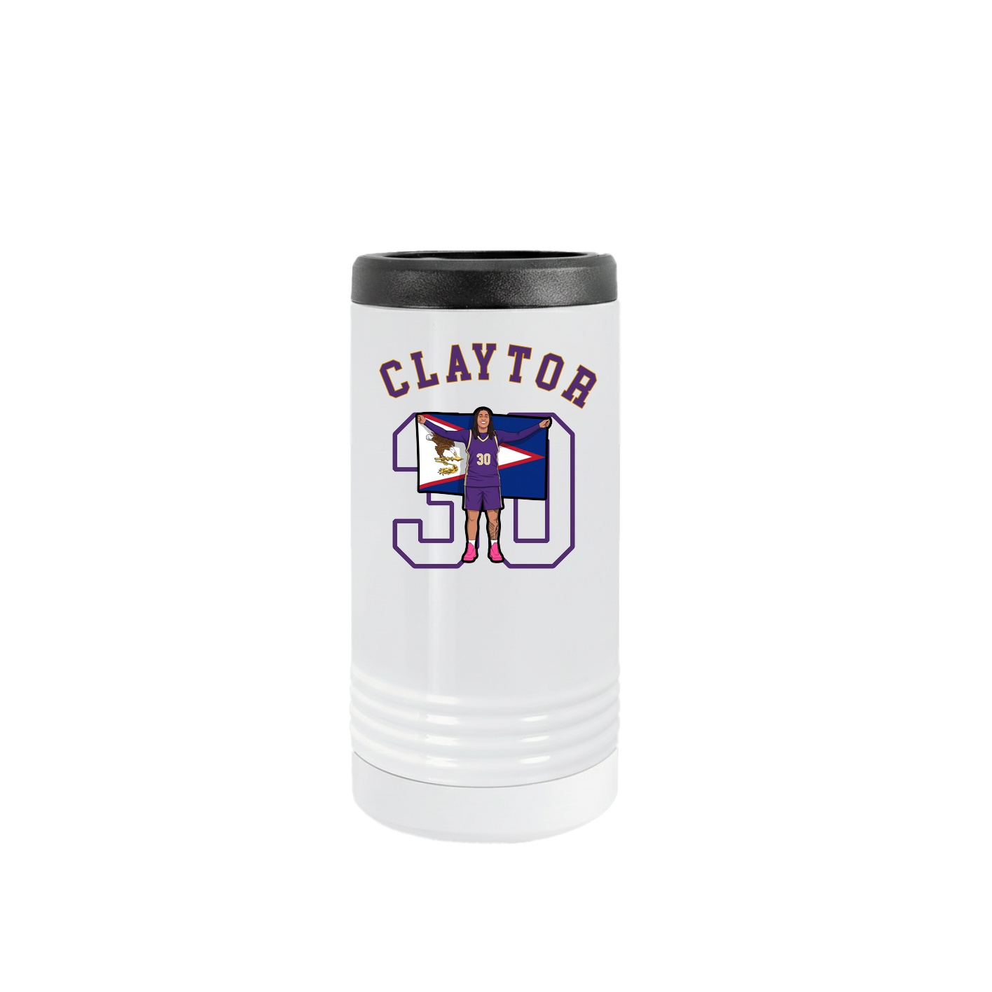 Slim Beverage Holder — Shirsey Arch in White