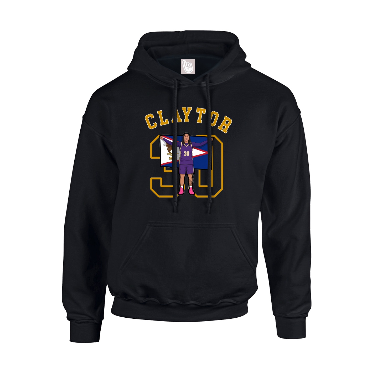 Youth Hoodie — Shirsey Arch in Black