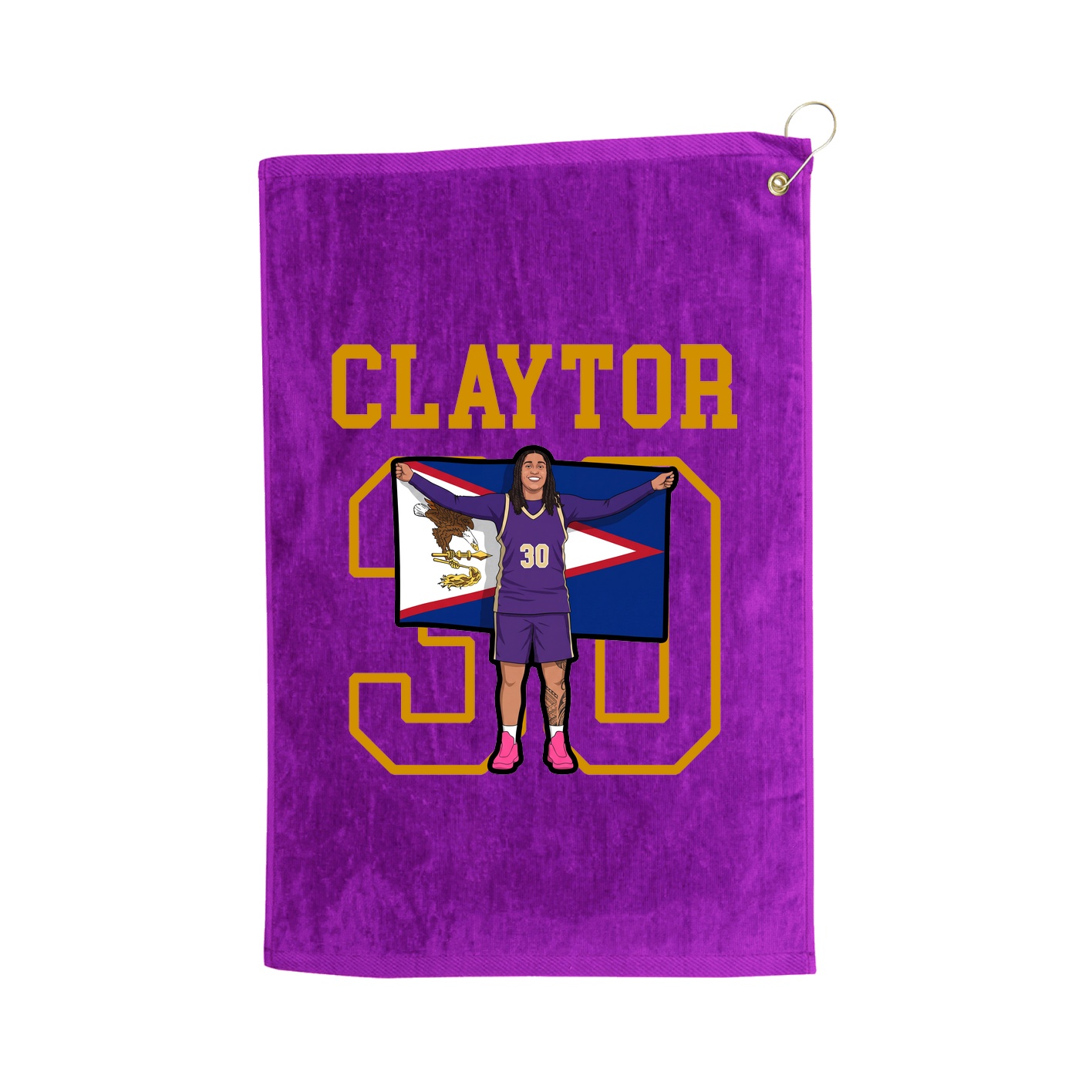 Golf Towel — Shirsey in Purple
