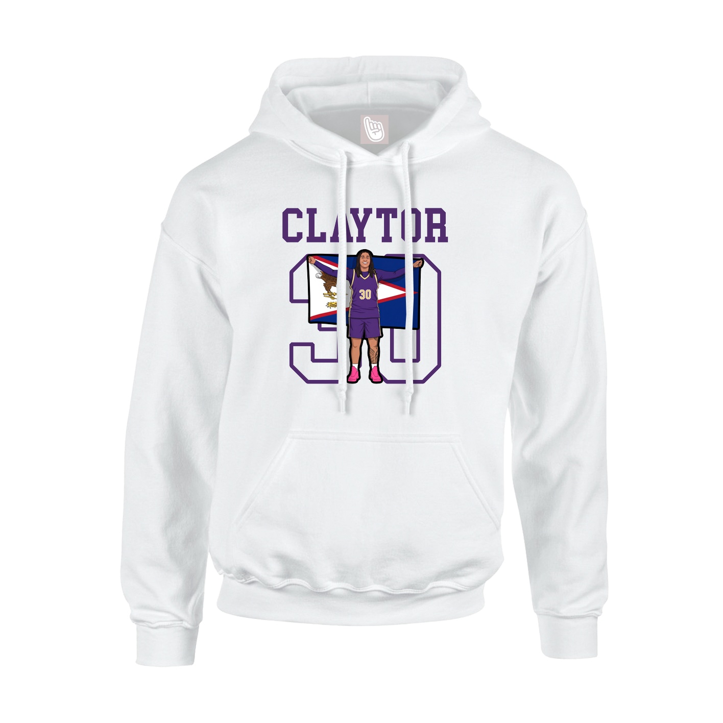 Youth Hoodie — Shirsey in White