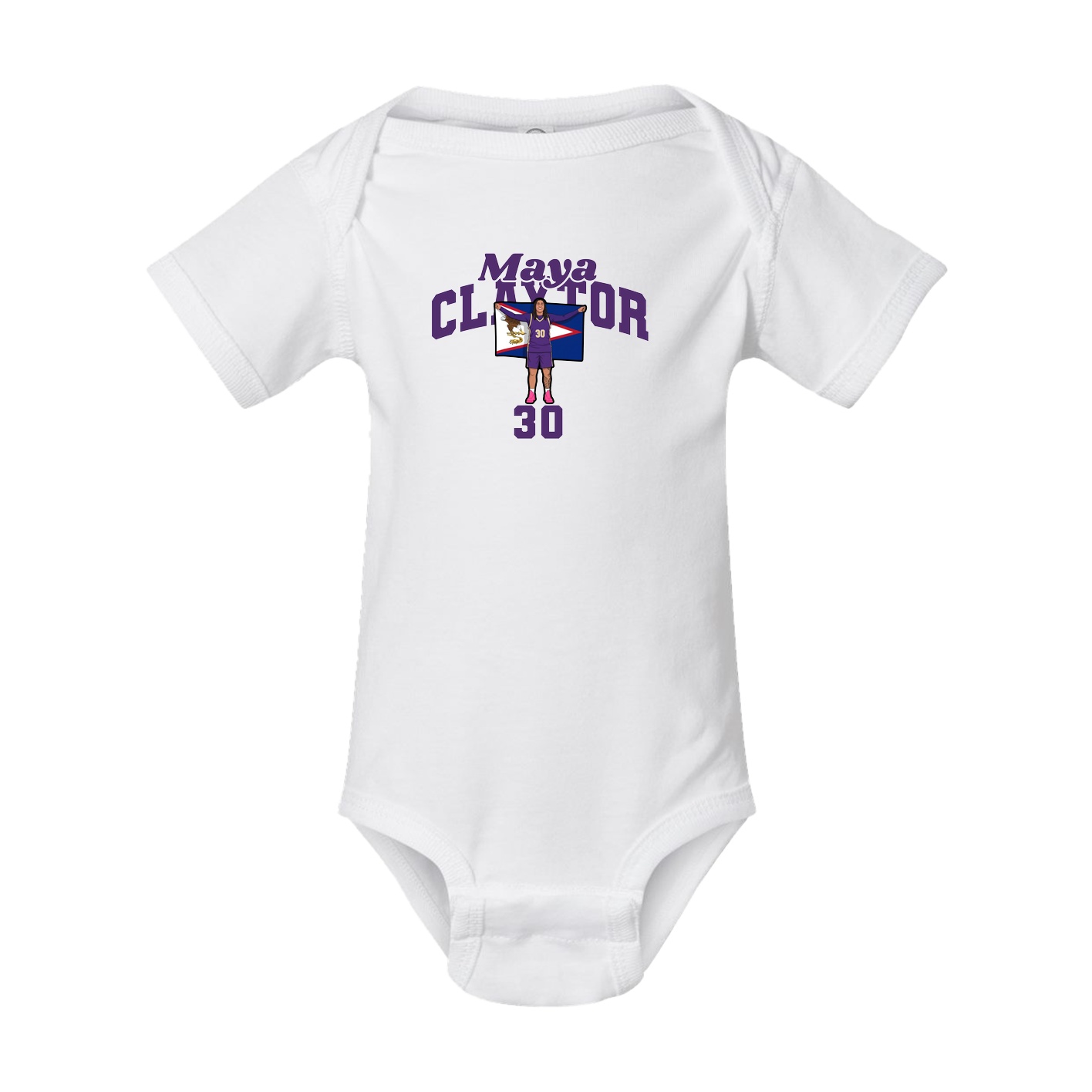 Baby Onesie — Signature Arch in White