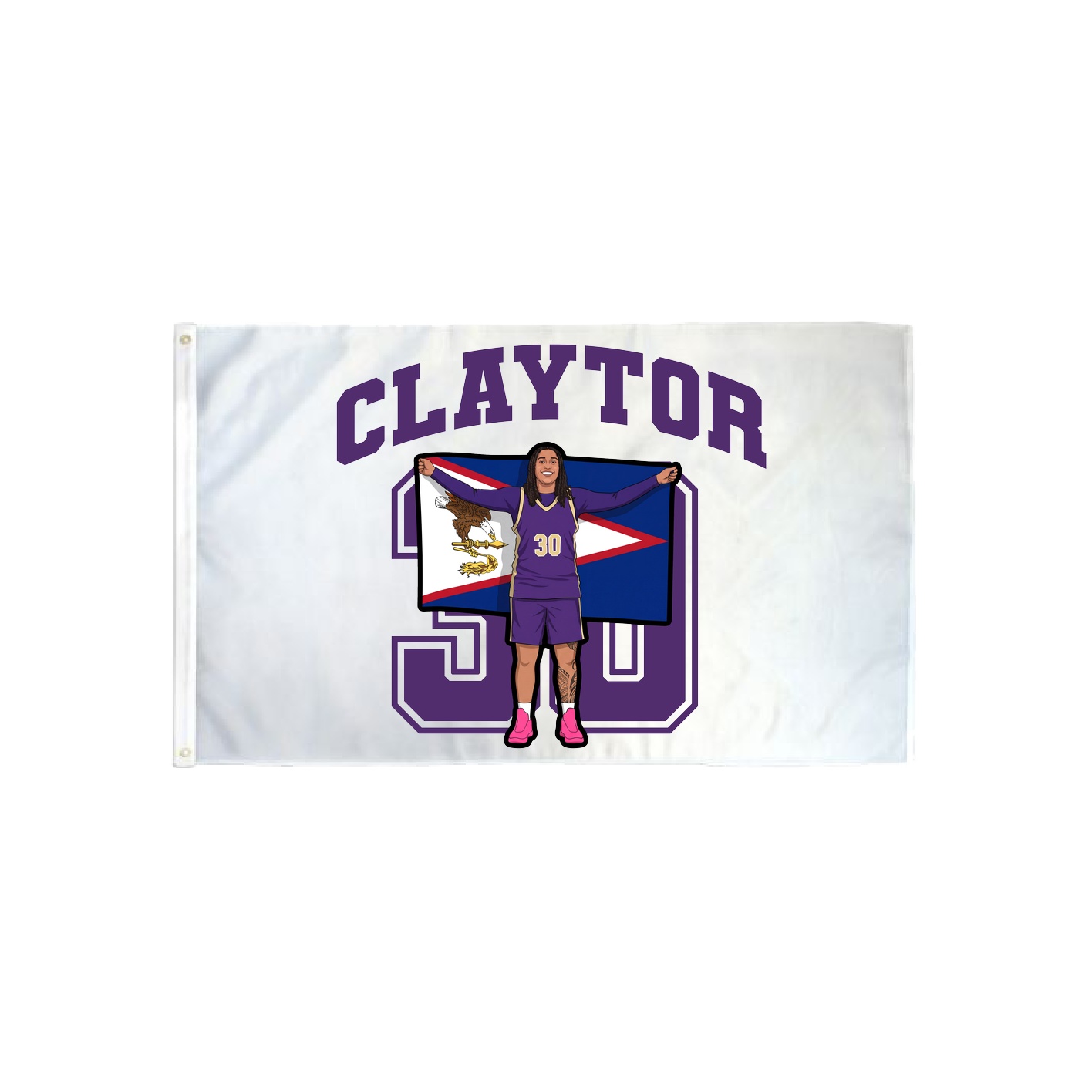3x5 Flag — Number in Classic