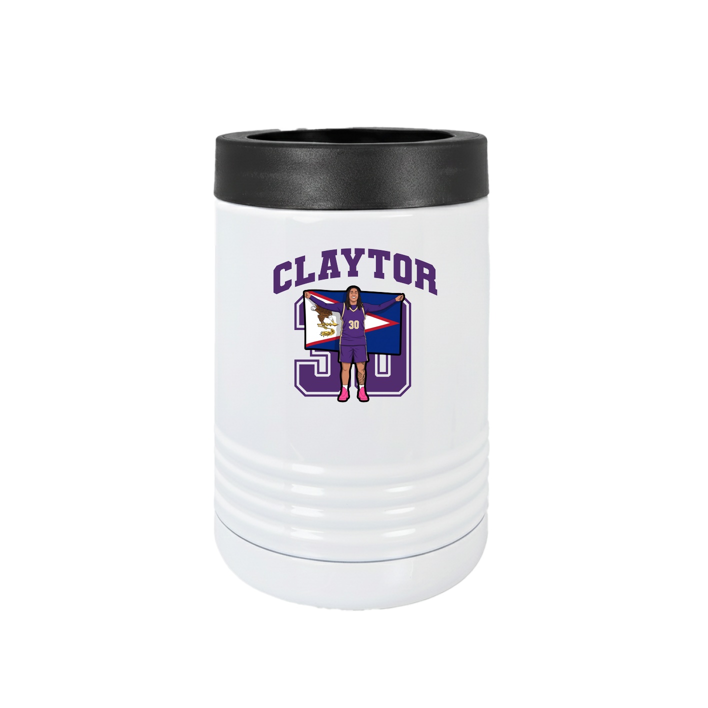 Beverage Holder — Number in White