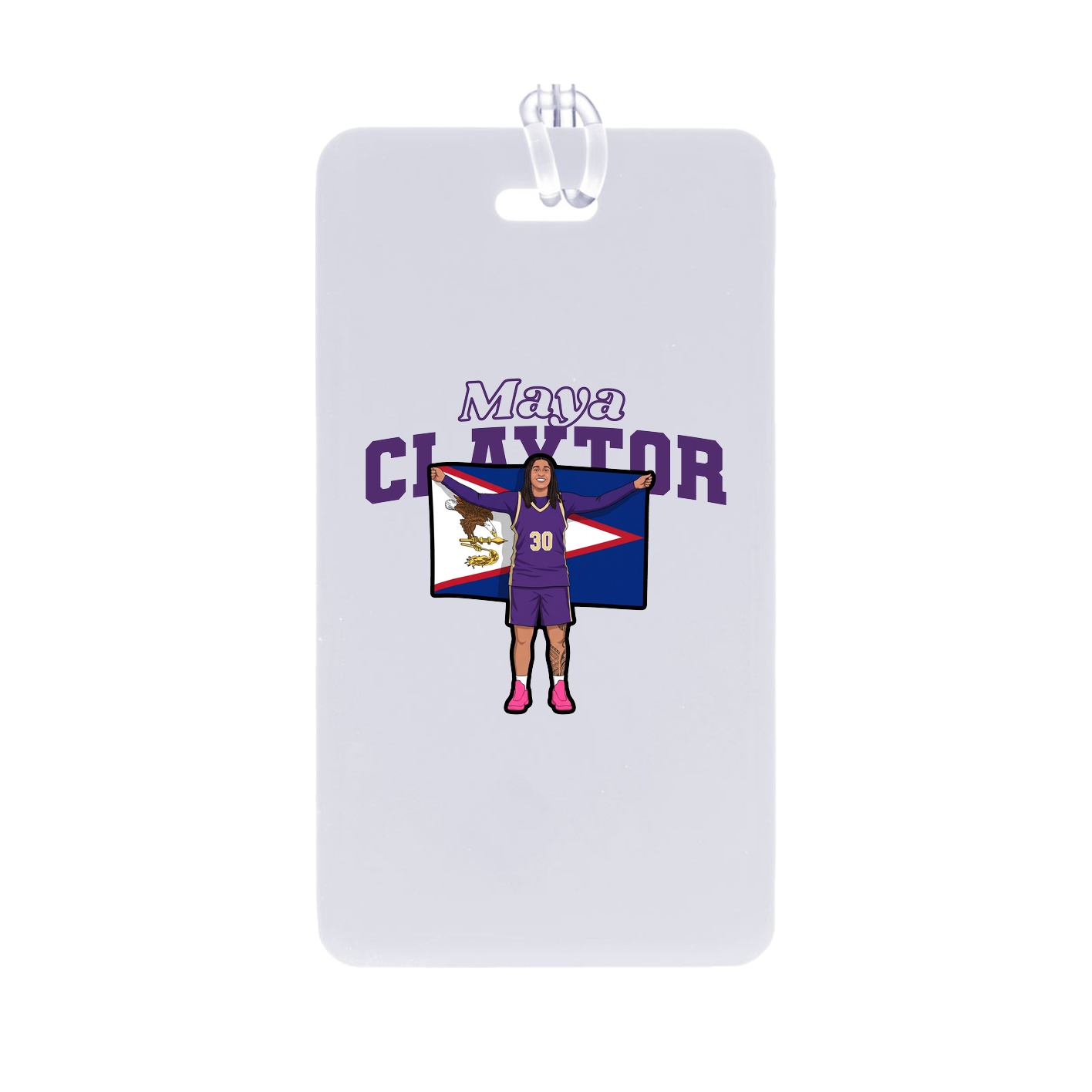Bag Tag — Name Arch in Classic