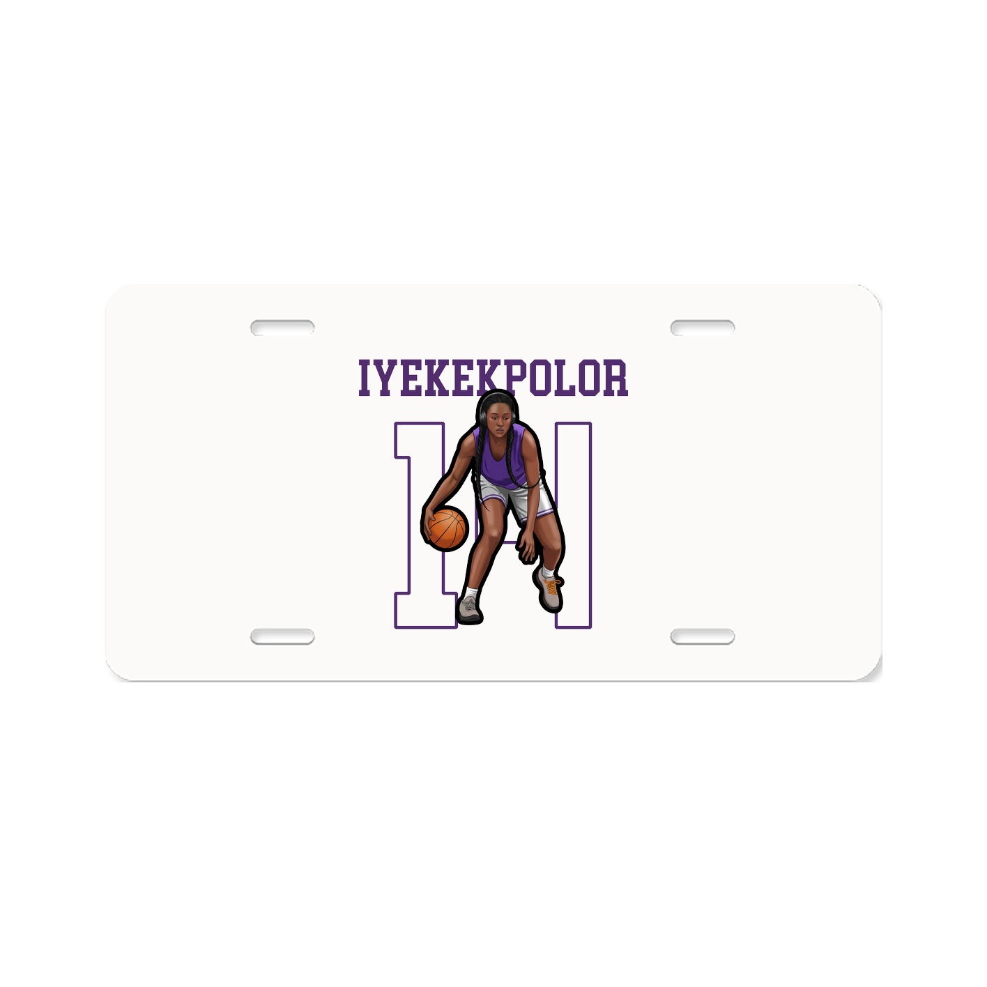 Aluminum License Plate