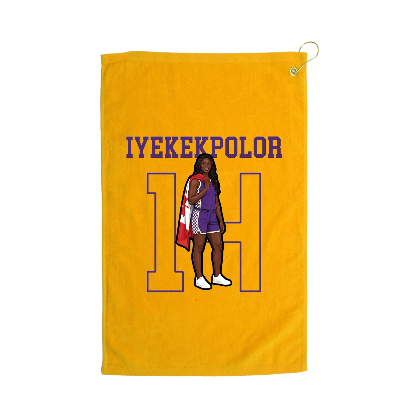 Golf Towel — Shirsey in Gold