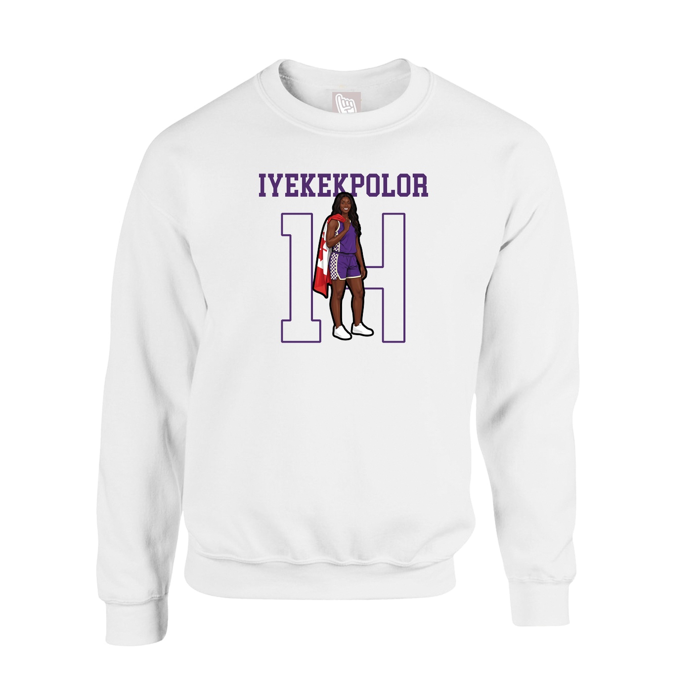 Fleece Crew — Shirsey in White