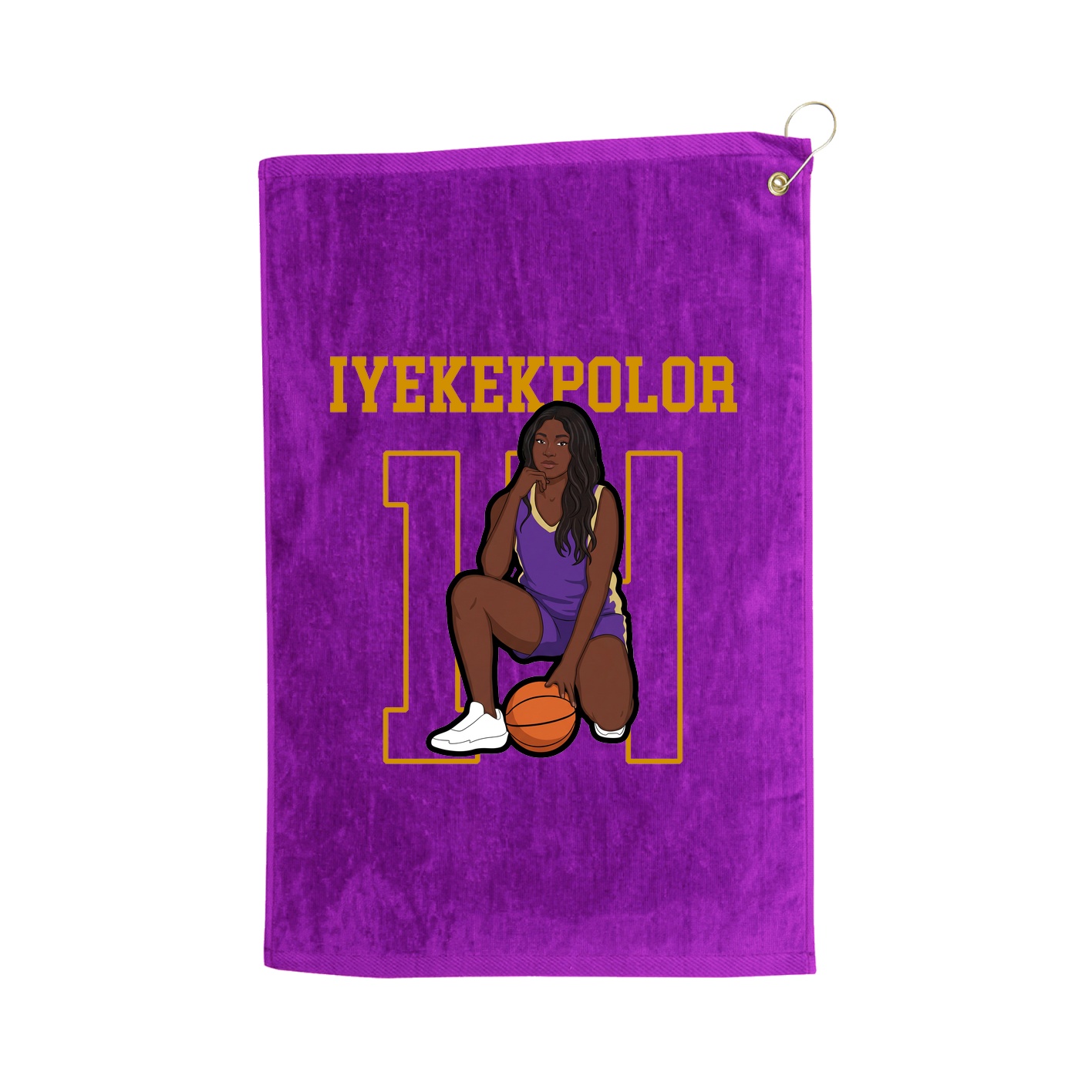 Golf Towel — Shirsey in Purple