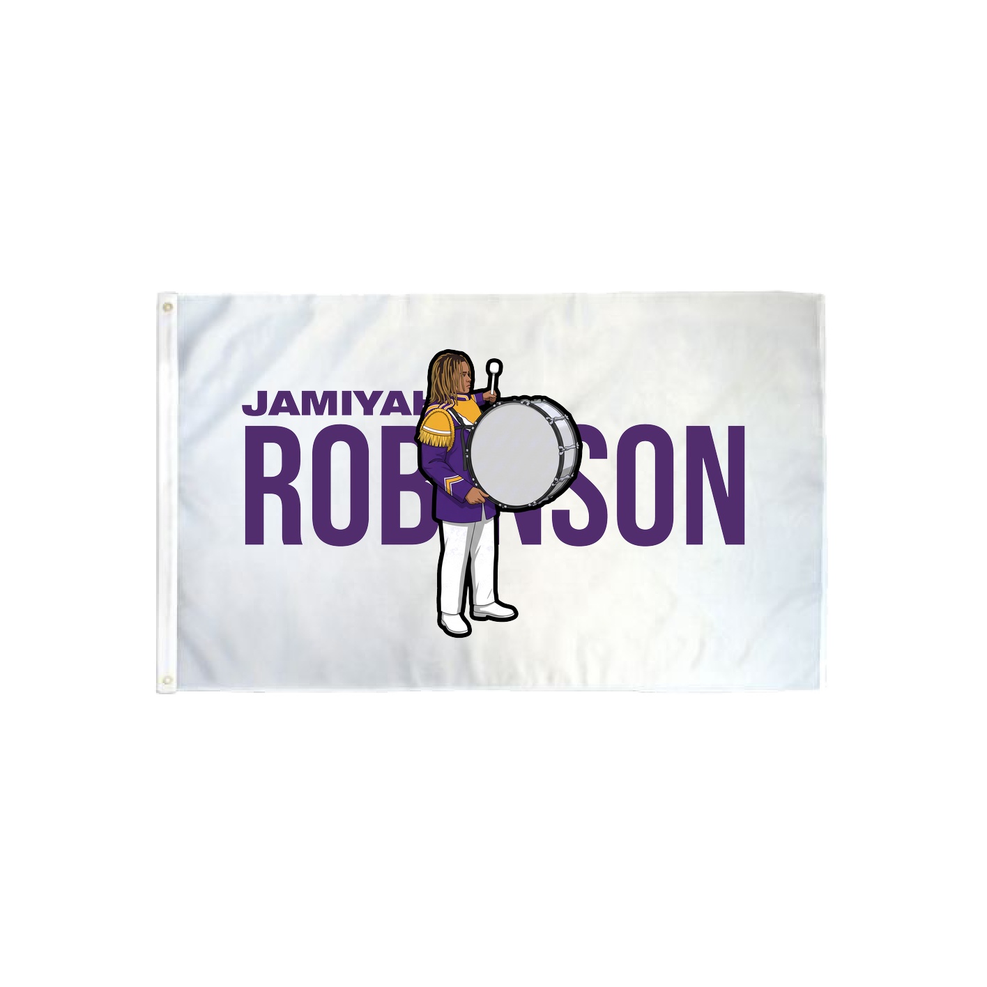 3x5 Flag — Player Name in Classic