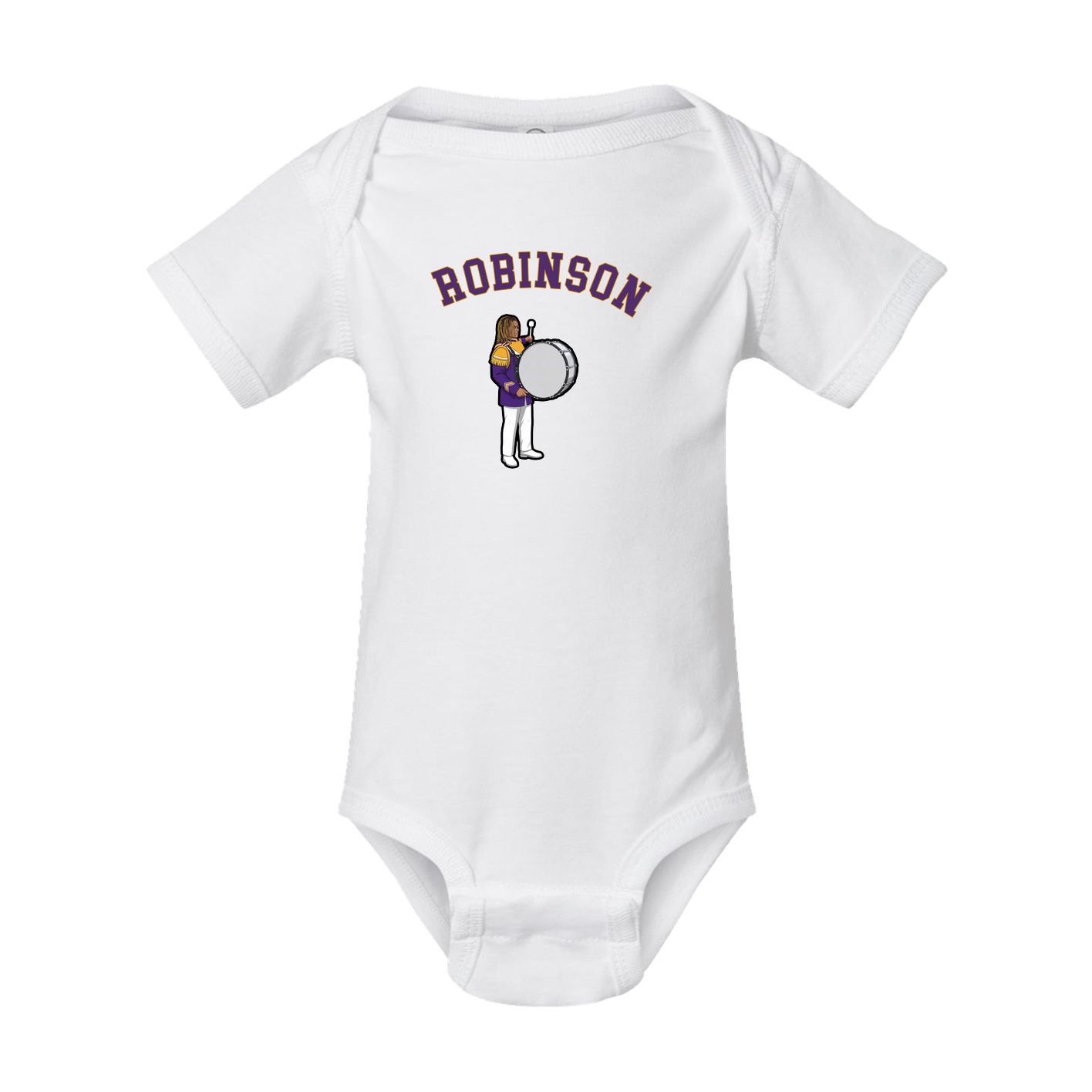 Baby Onesie — Shirsey Arch in White