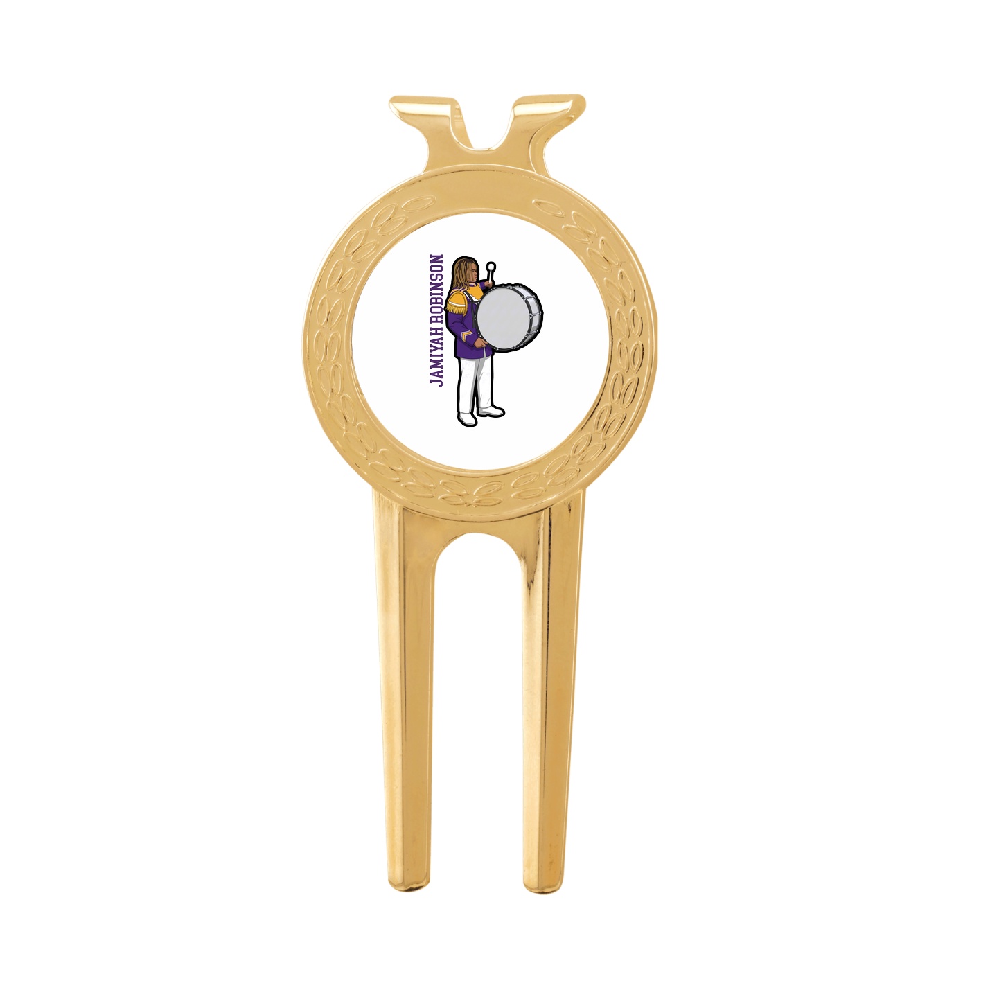 Divot Tool with Ball Marker — Name Vertical in Classic