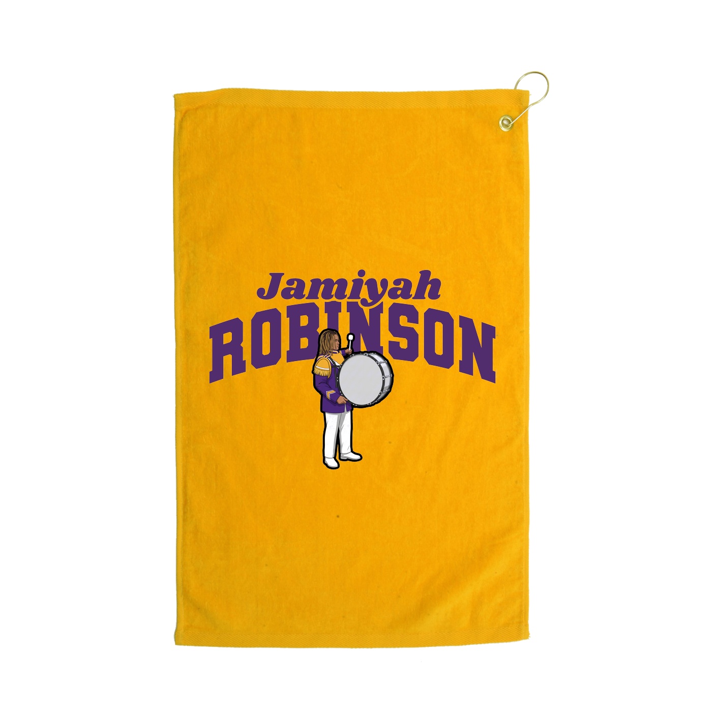 Golf Towel — Signature Arch in Gold