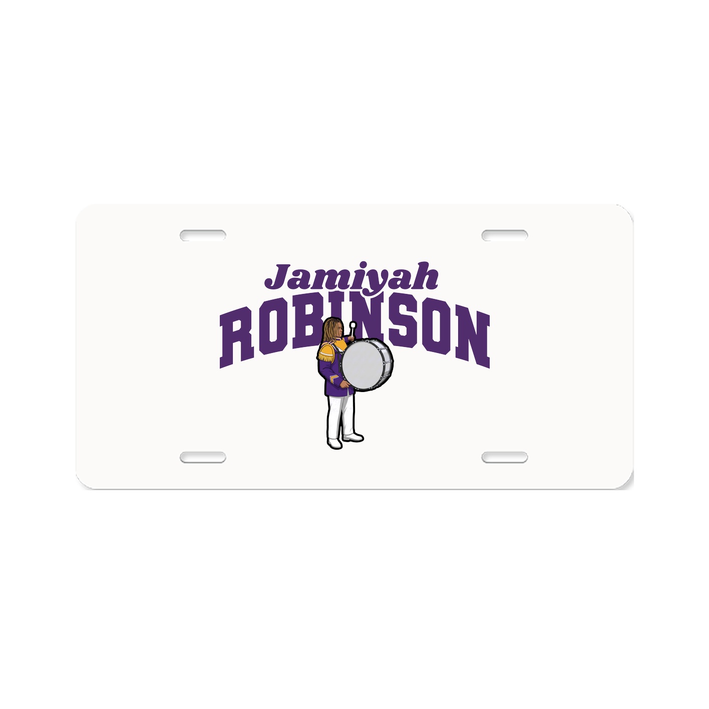 License Plate — Signature Arch in Classic