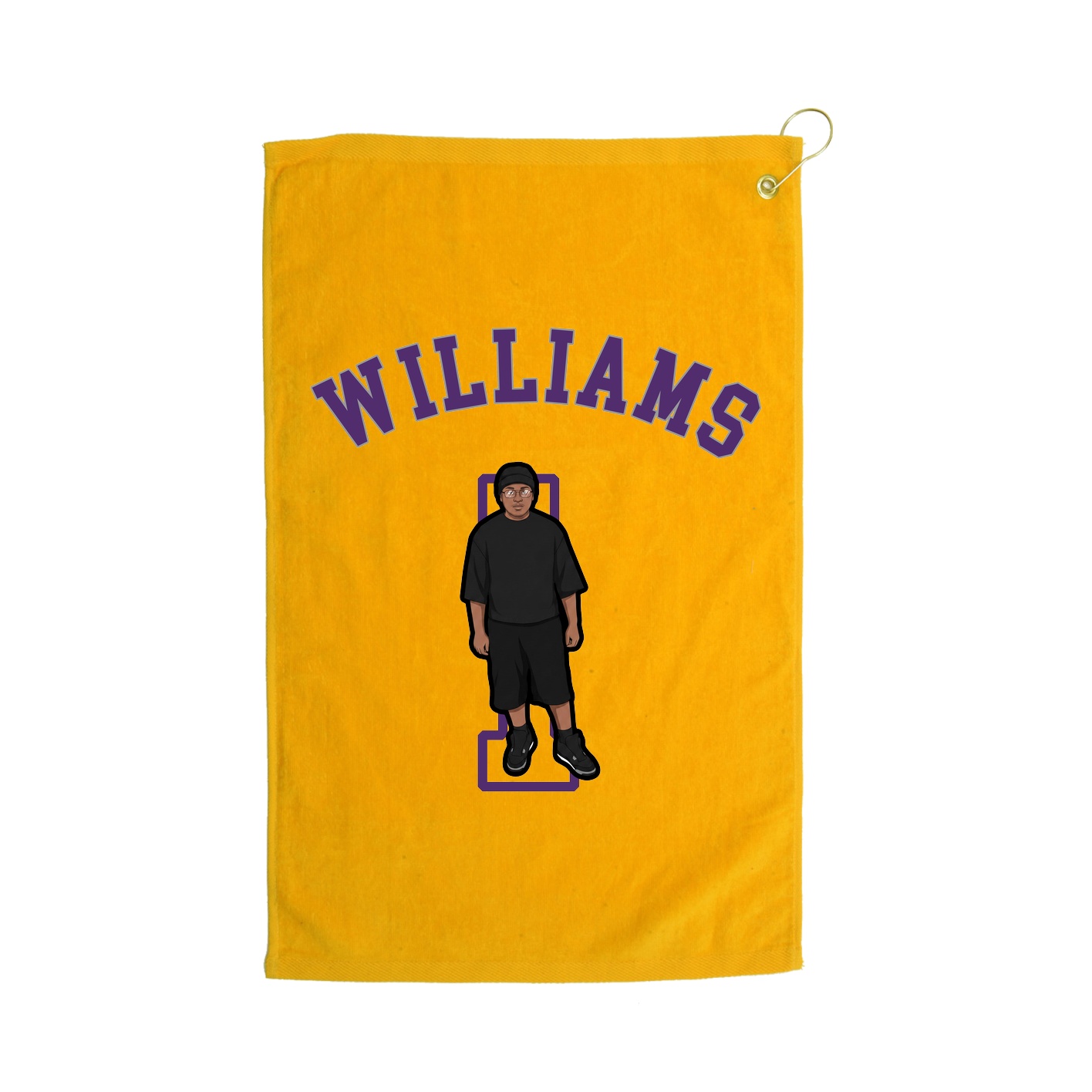 Golf Towel — Shirsey Arch in Gold