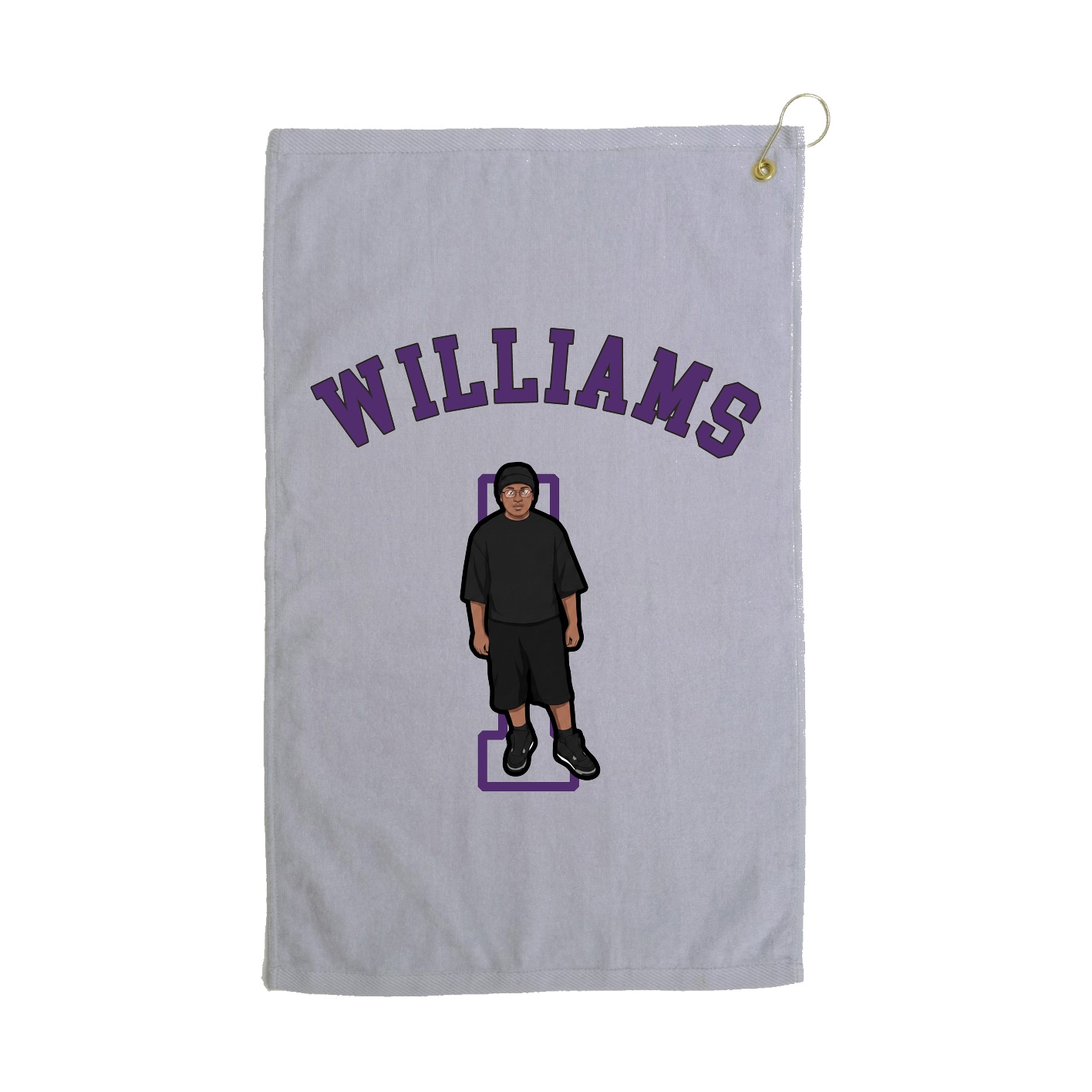 Golf Towel — Shirsey Arch in Grey