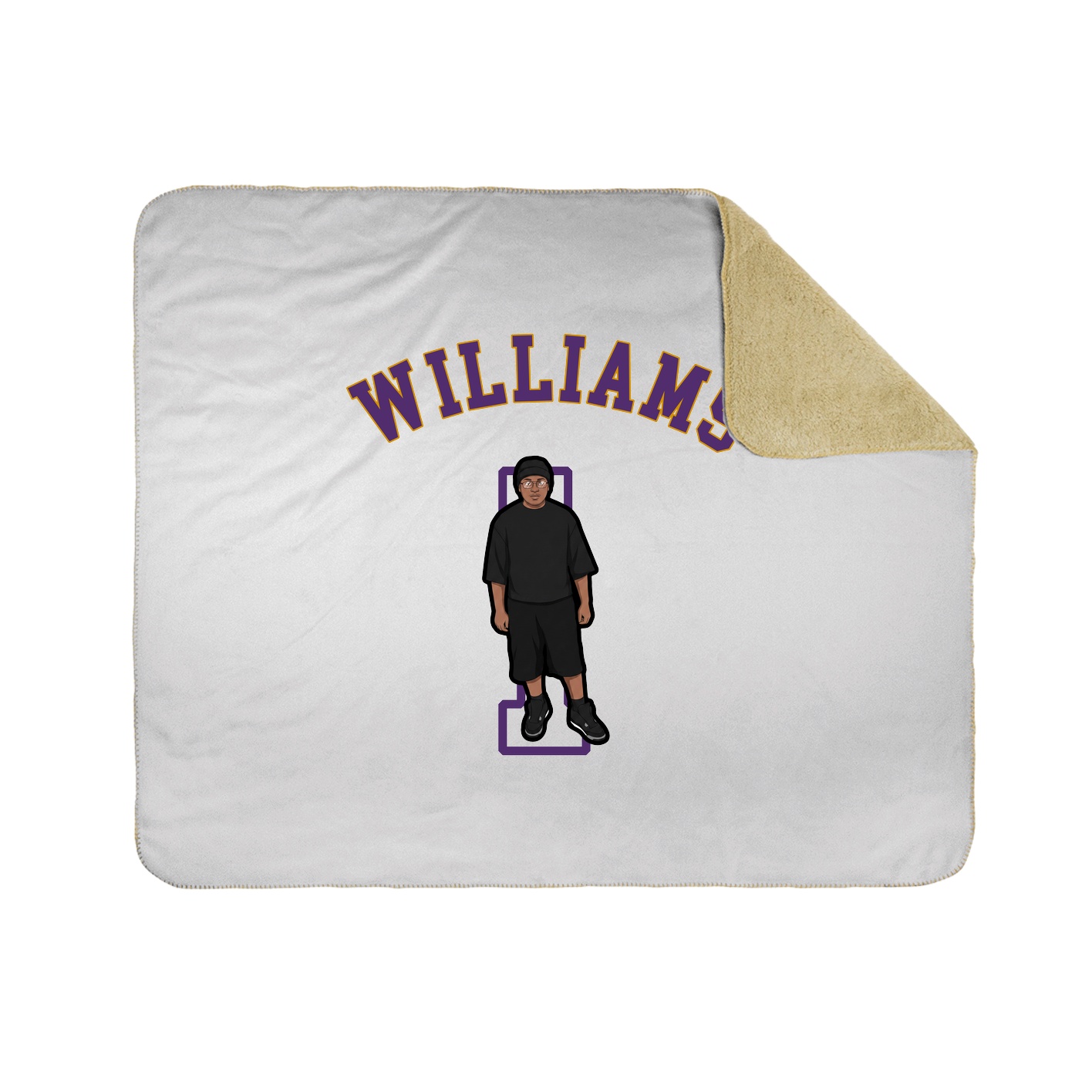 Throw Blanket — Shirsey Arch in White