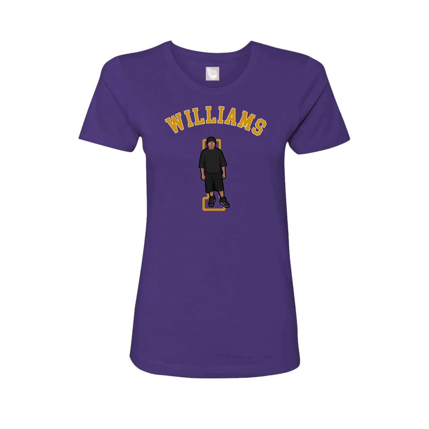 Womens Tee — Shirsey Arch in Purple