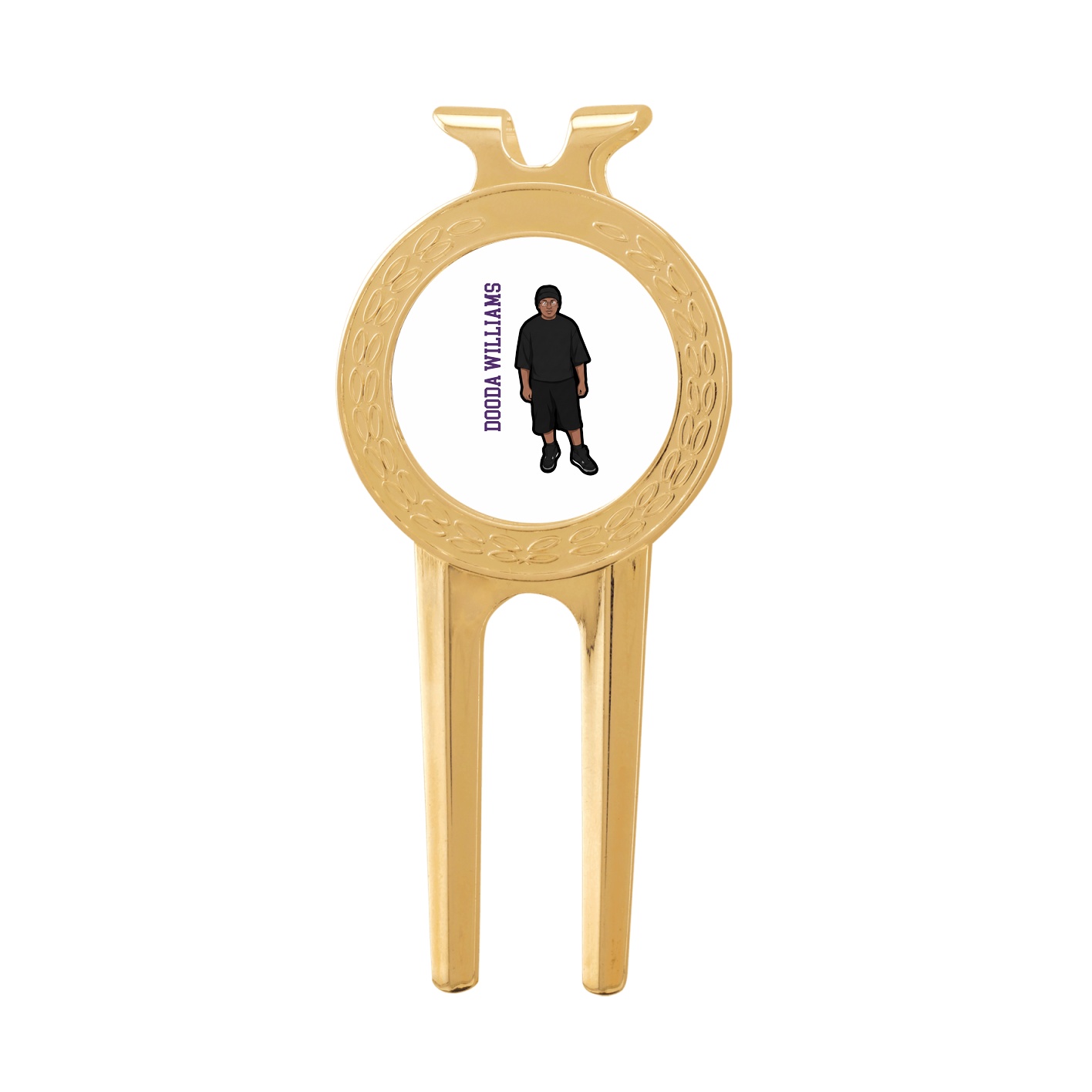 Divot Tool with Ball Marker — Name Vertical in Classic