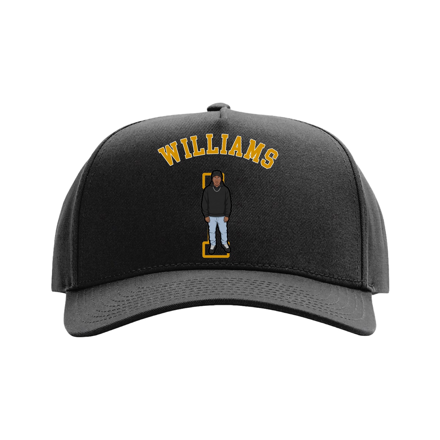 Full Fabric Five-Panel Champ Cap