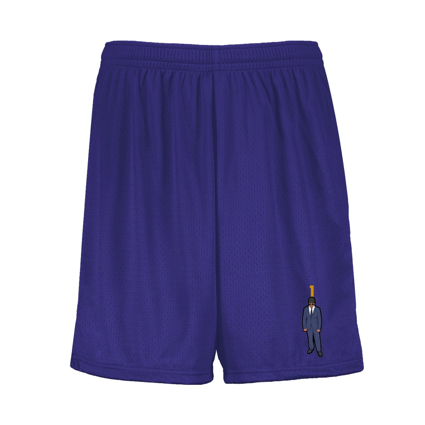 Shorts — Number Top in Purple