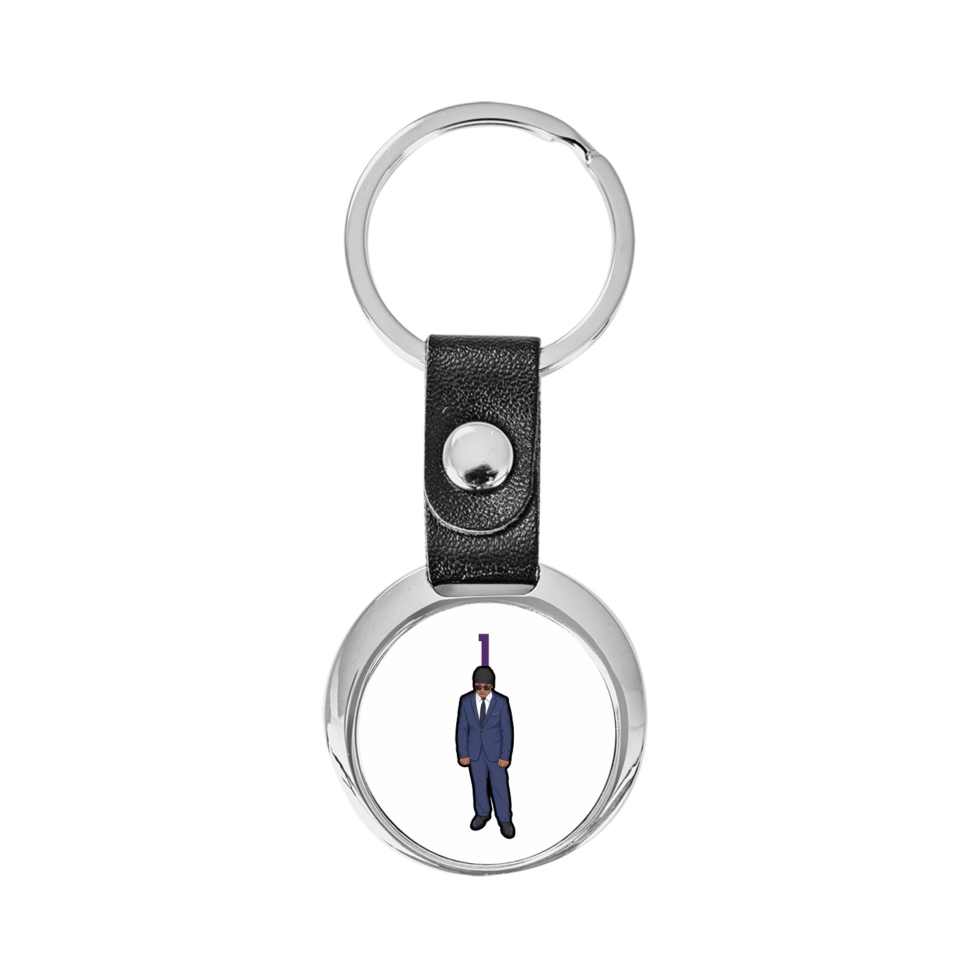 Key Chain — Number Top in Classic