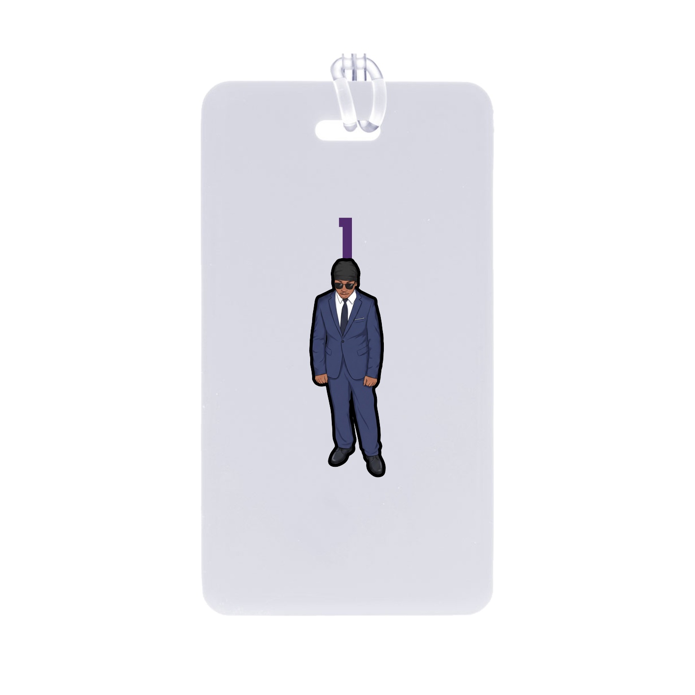 Bag Tag — Number Top in Classic