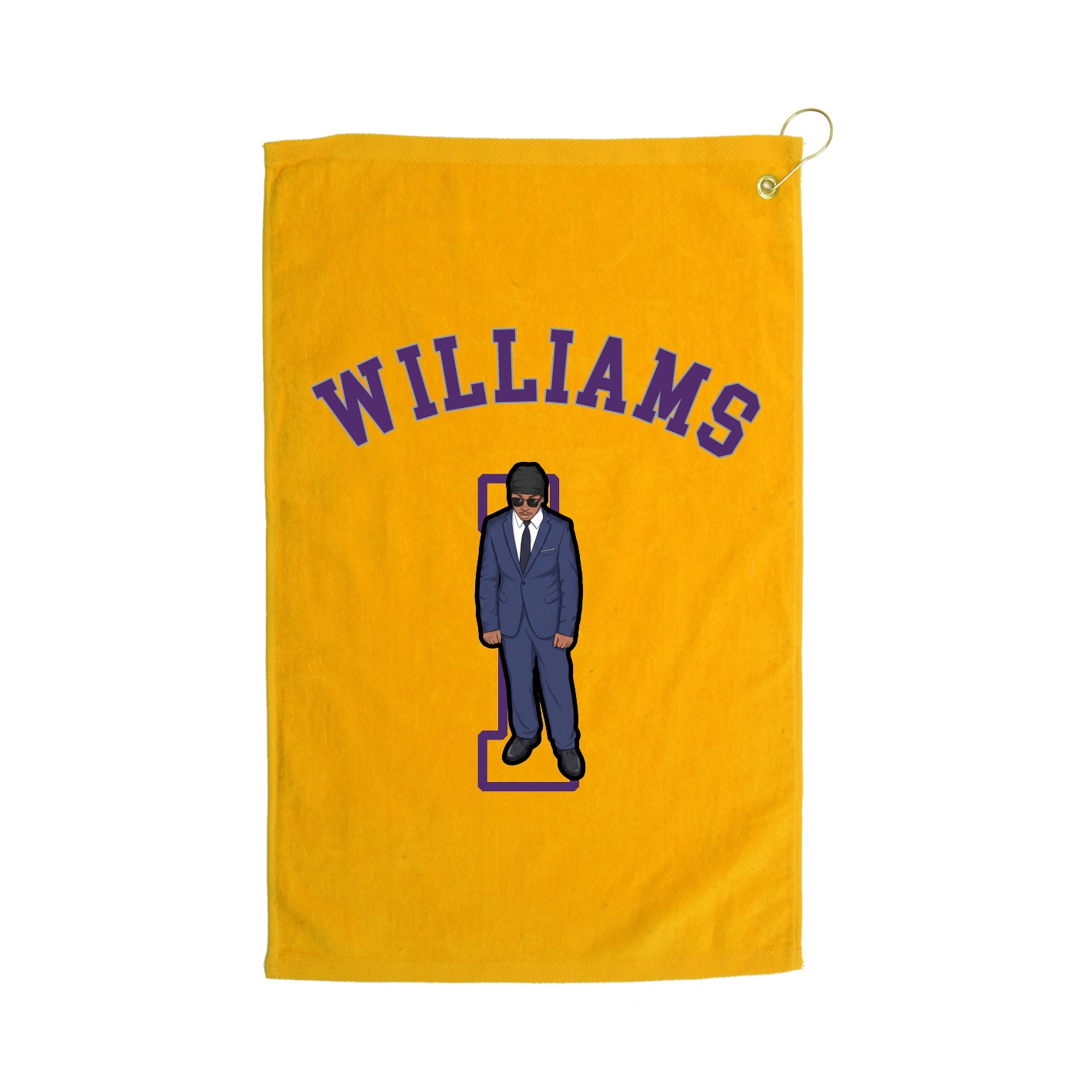 Golf Towel — Shirsey Arch in Gold