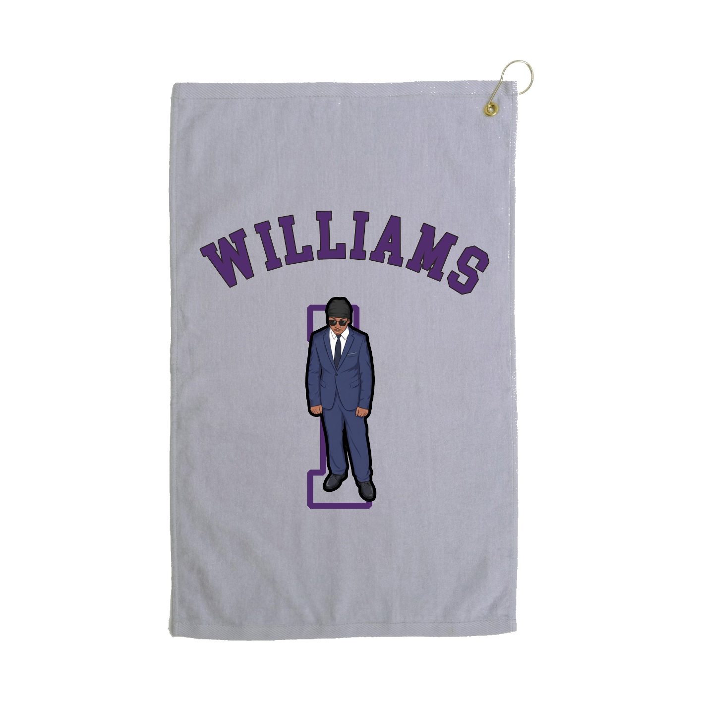 Golf Towel — Shirsey Arch in Grey