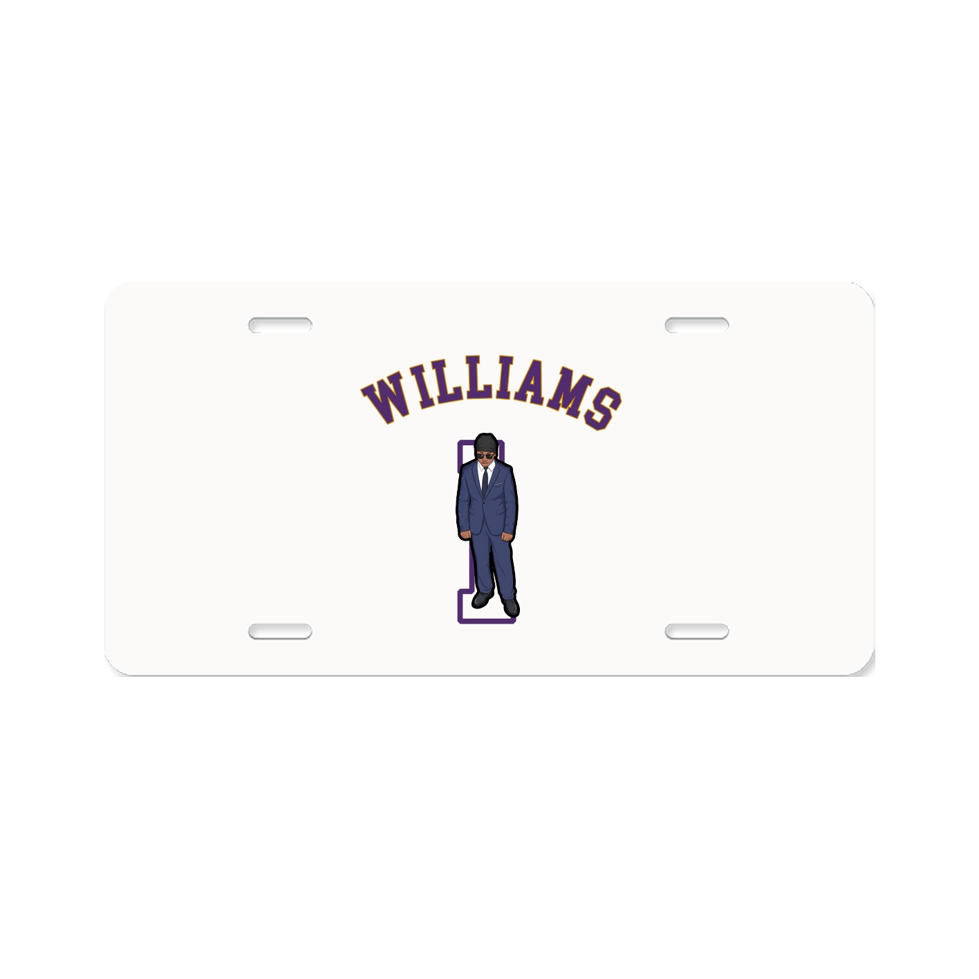 License Plate — Shirsey Arch in Classic