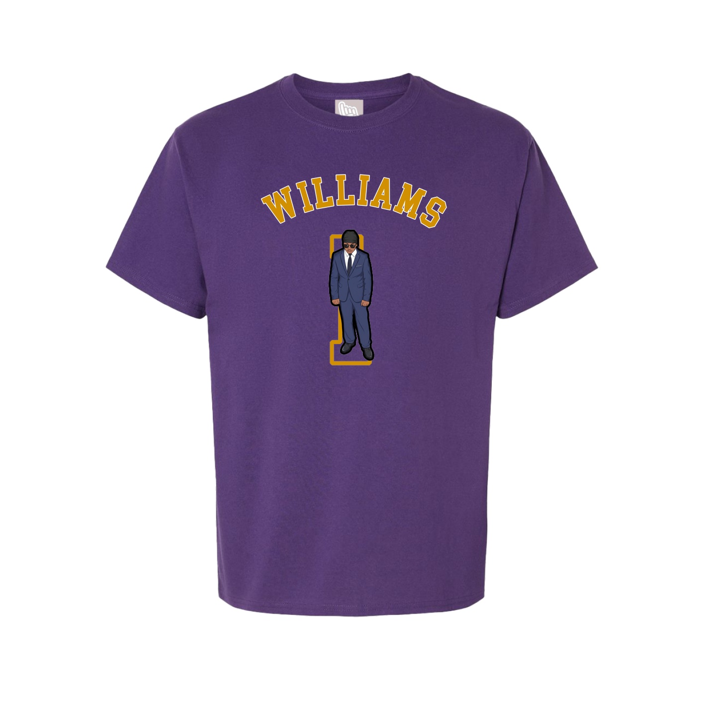 Youth Tee — Shirsey Arch in Purple