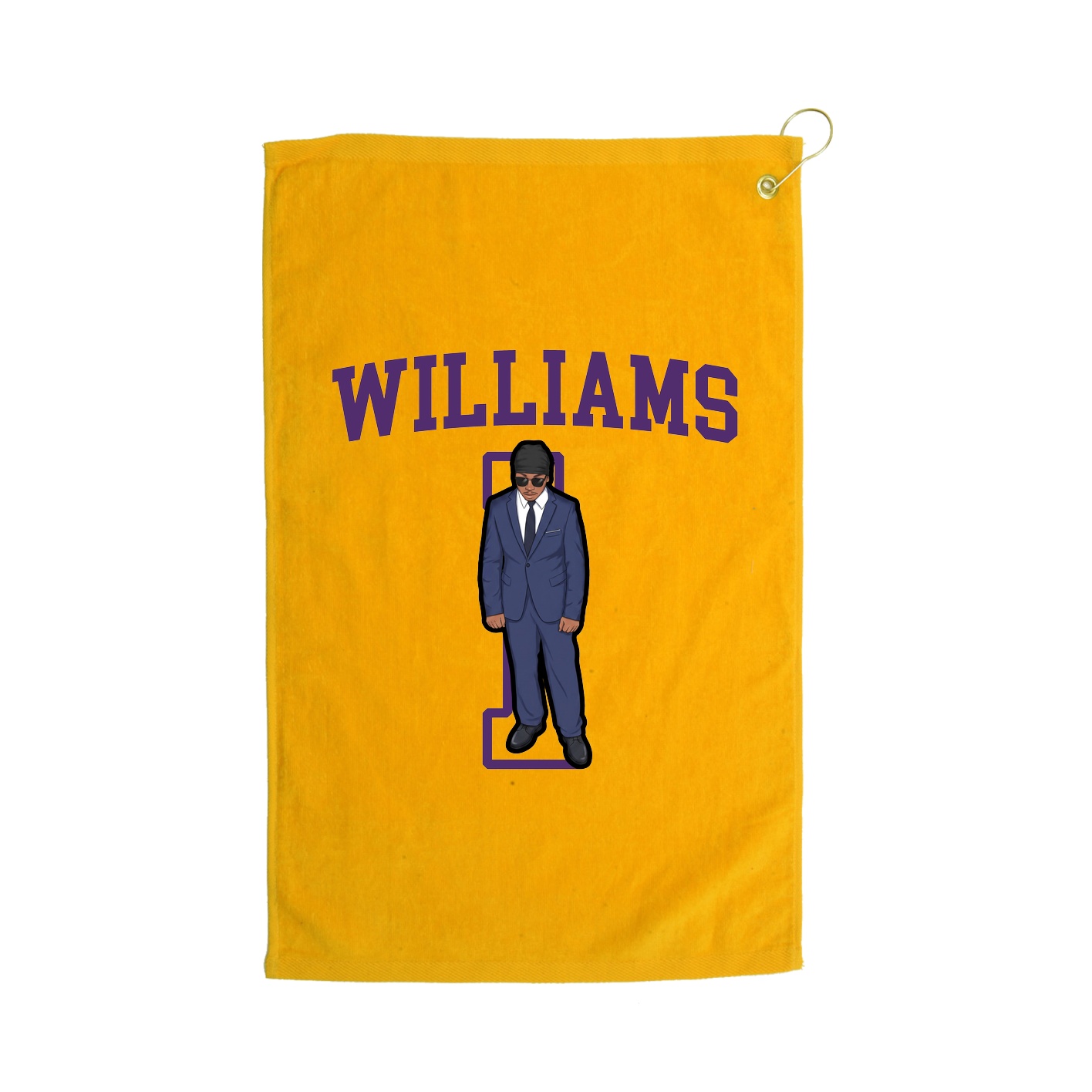 Golf Towel — Shirsey in Gold