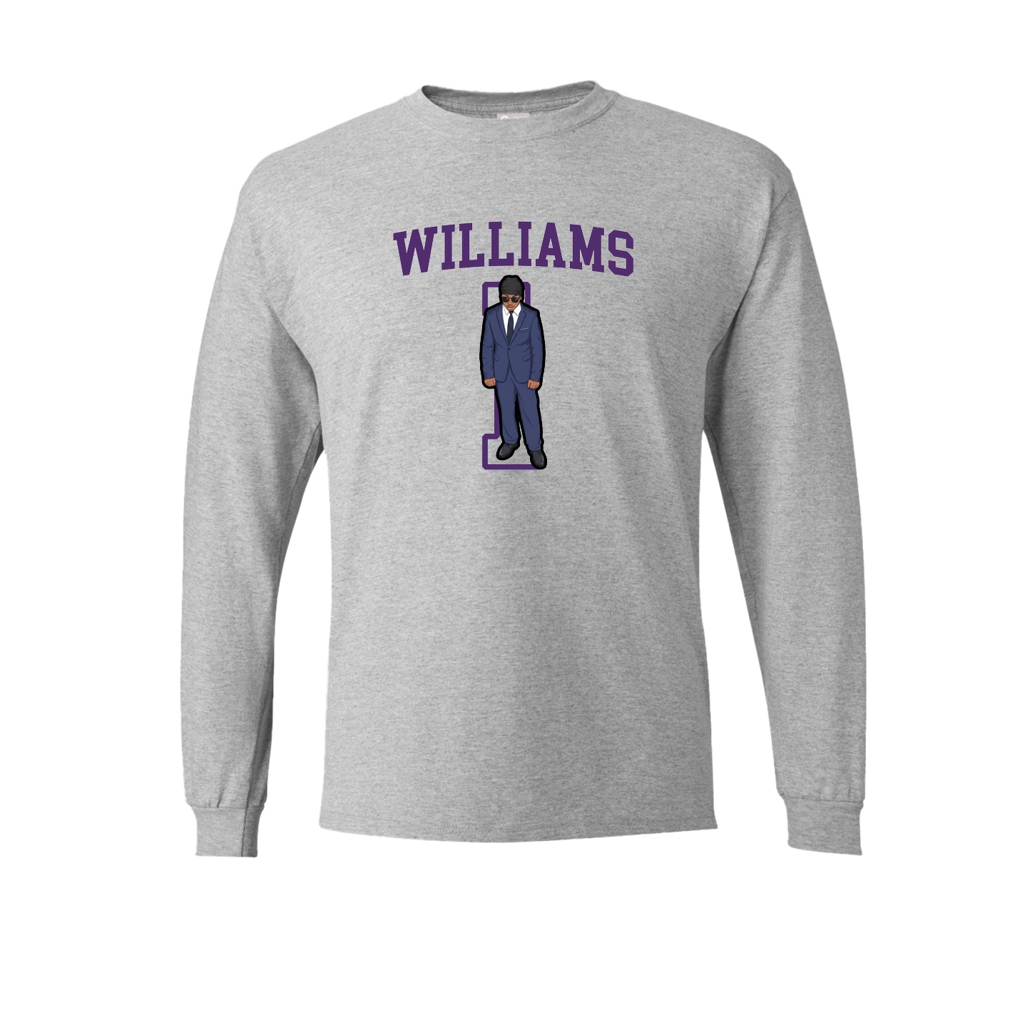 Long Sleeve Tee — Shirsey in Grey