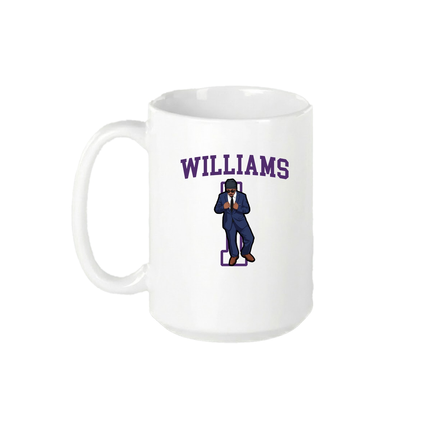 15oz Coffee Mug — Shirsey in White