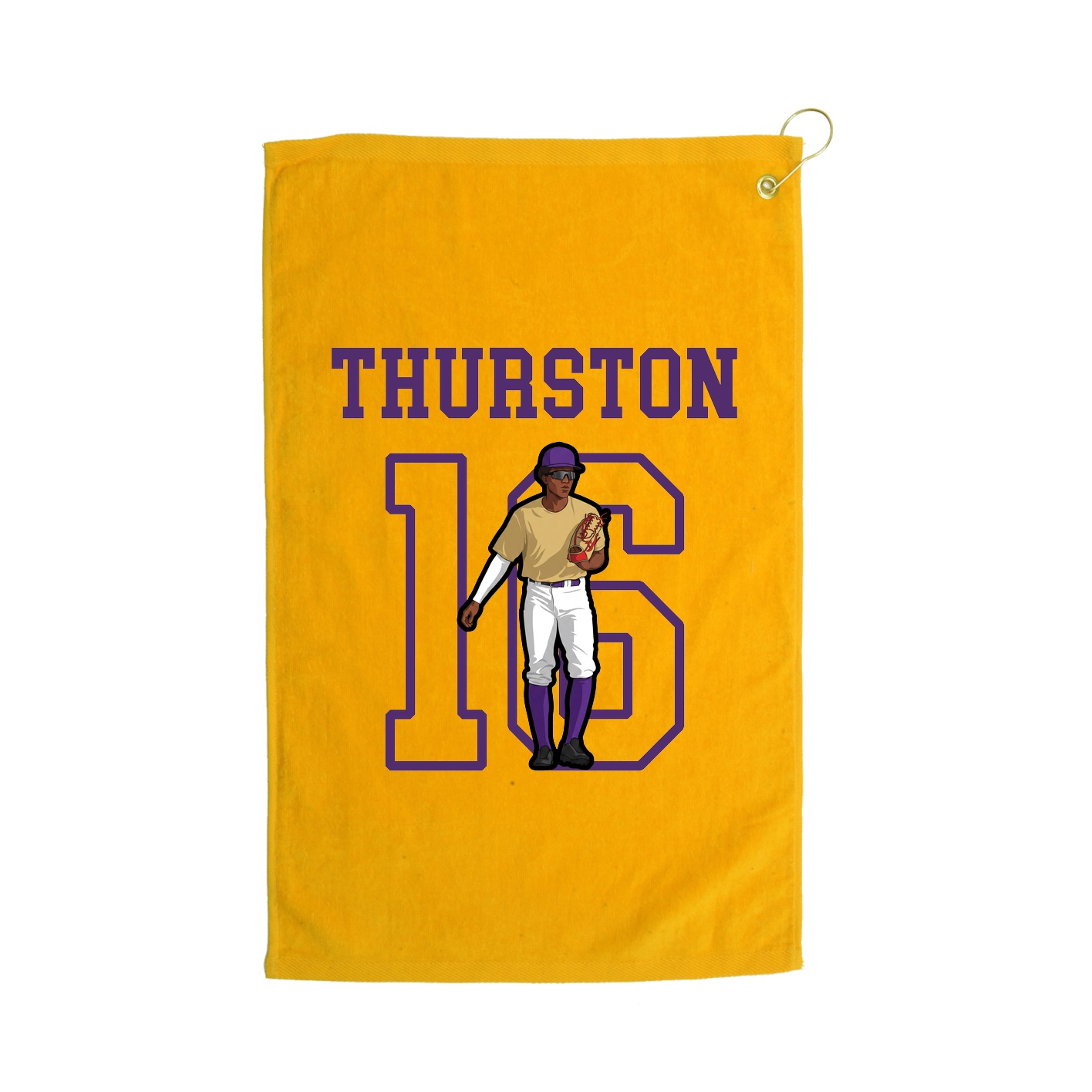 Golf Towel — Shirsey in Gold