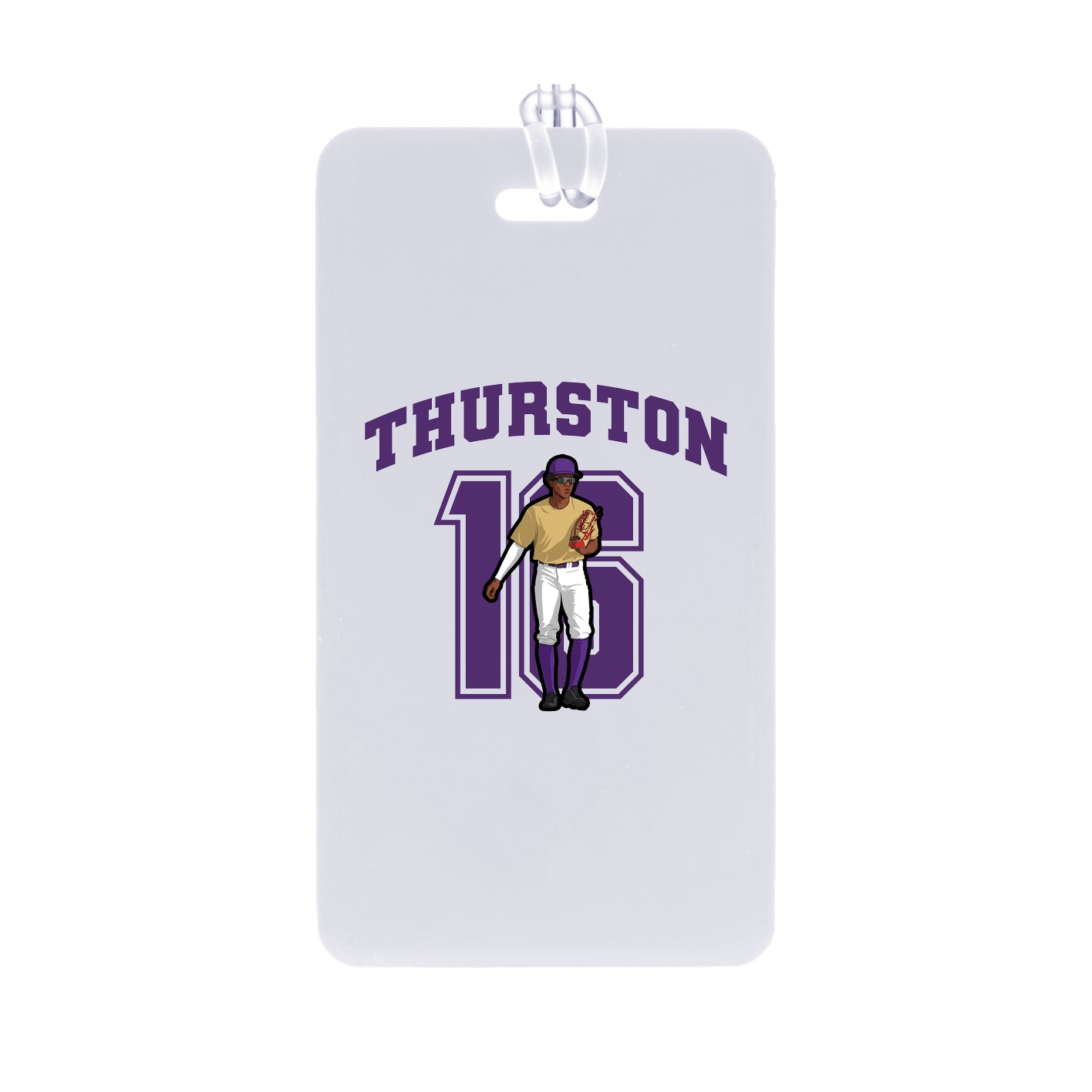 Bag Tag — Number in Classic