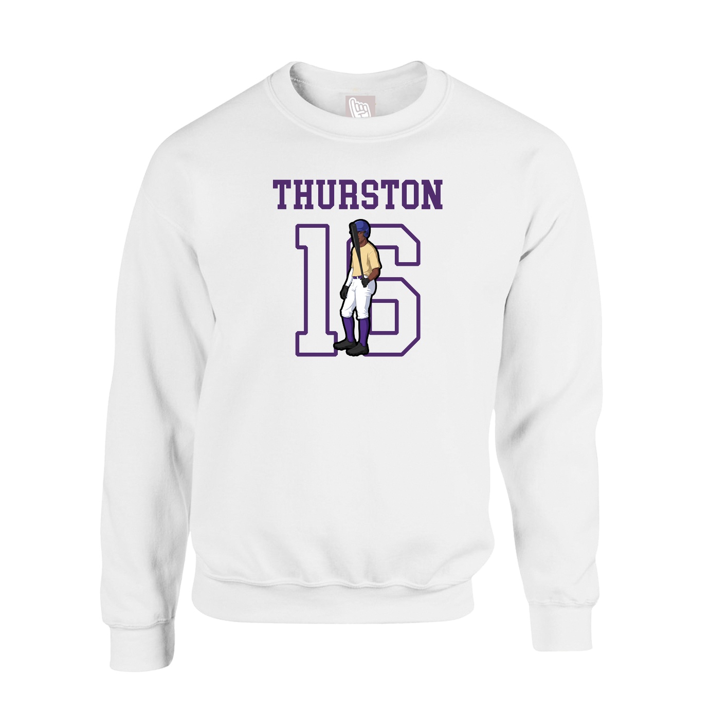 Fleece Crew — Shirsey in White