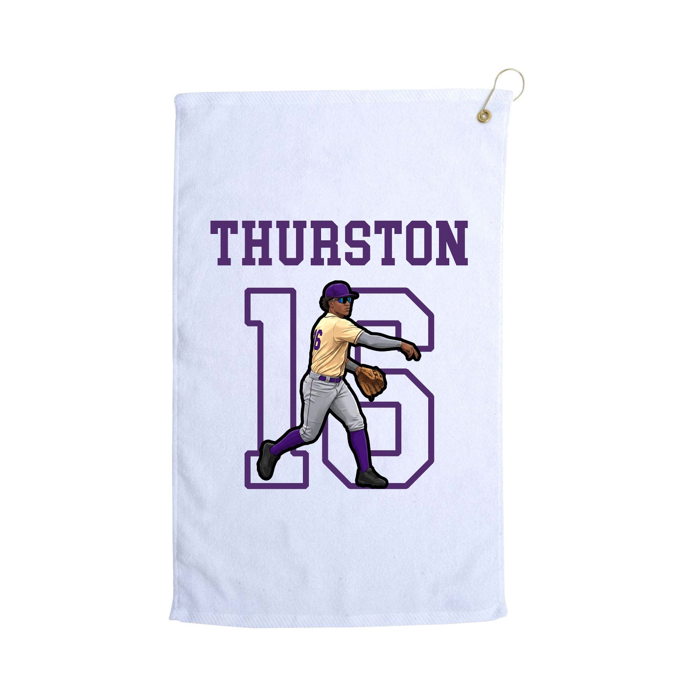 Golf Towel — Shirsey in White