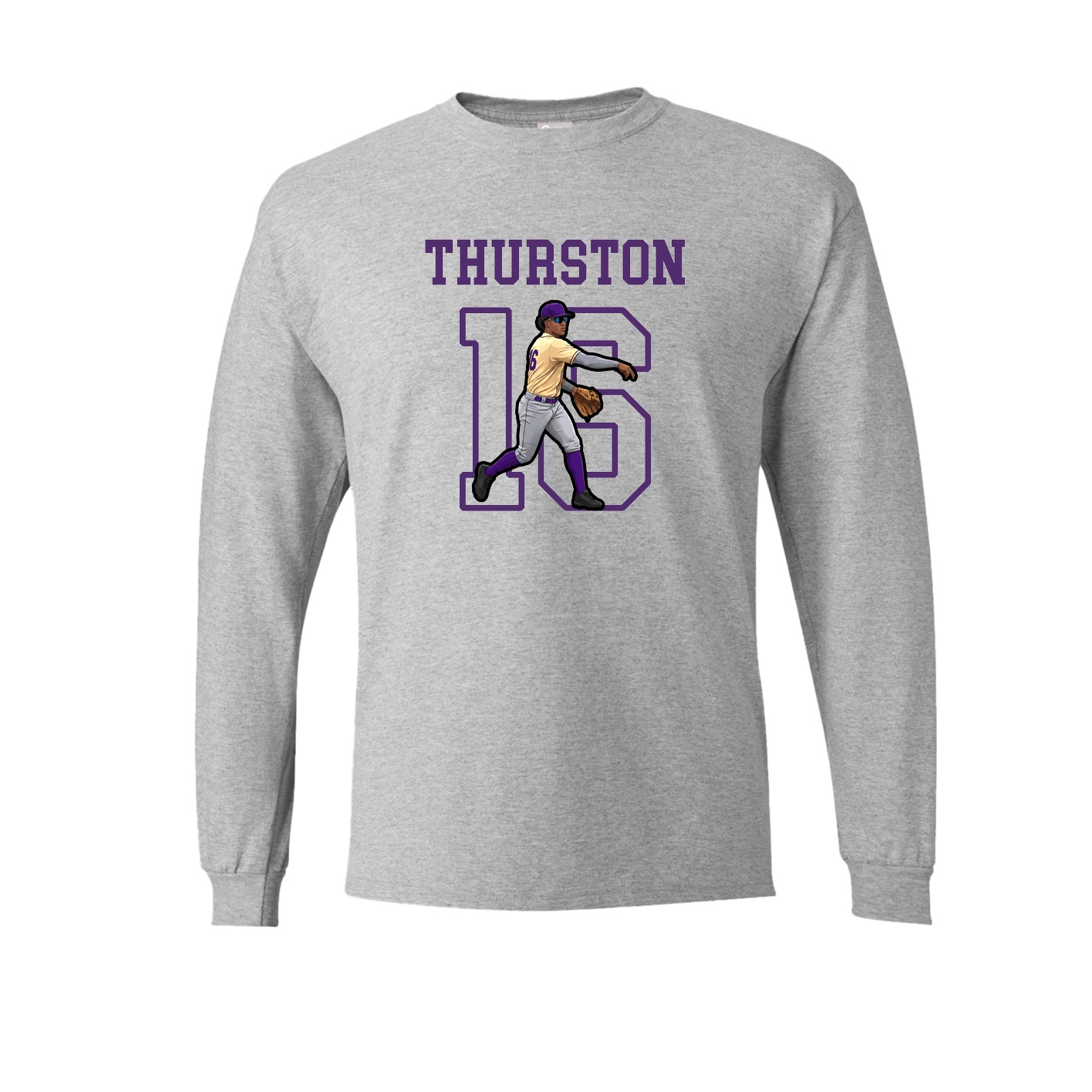 Long Sleeve Tee — Shirsey in Grey