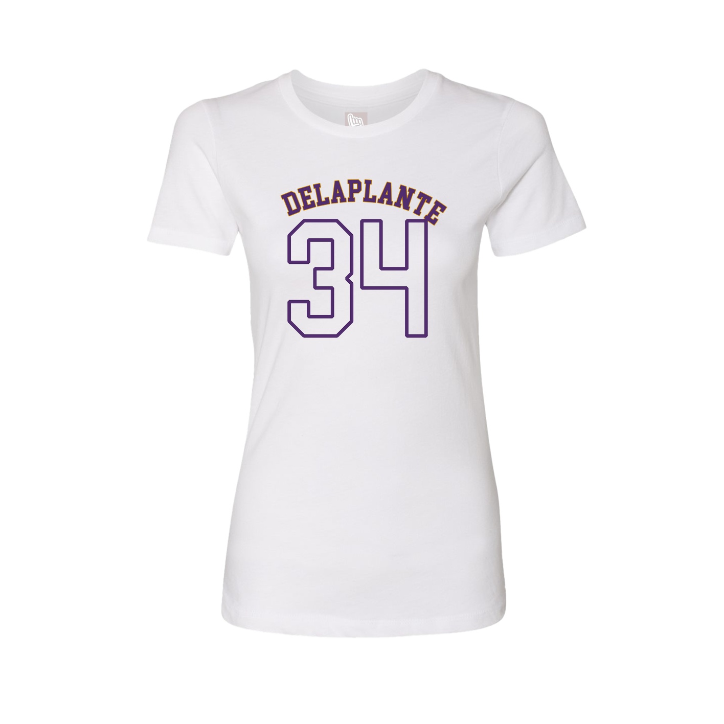 Fitted Women's Tee — Shirsey Arch in White
