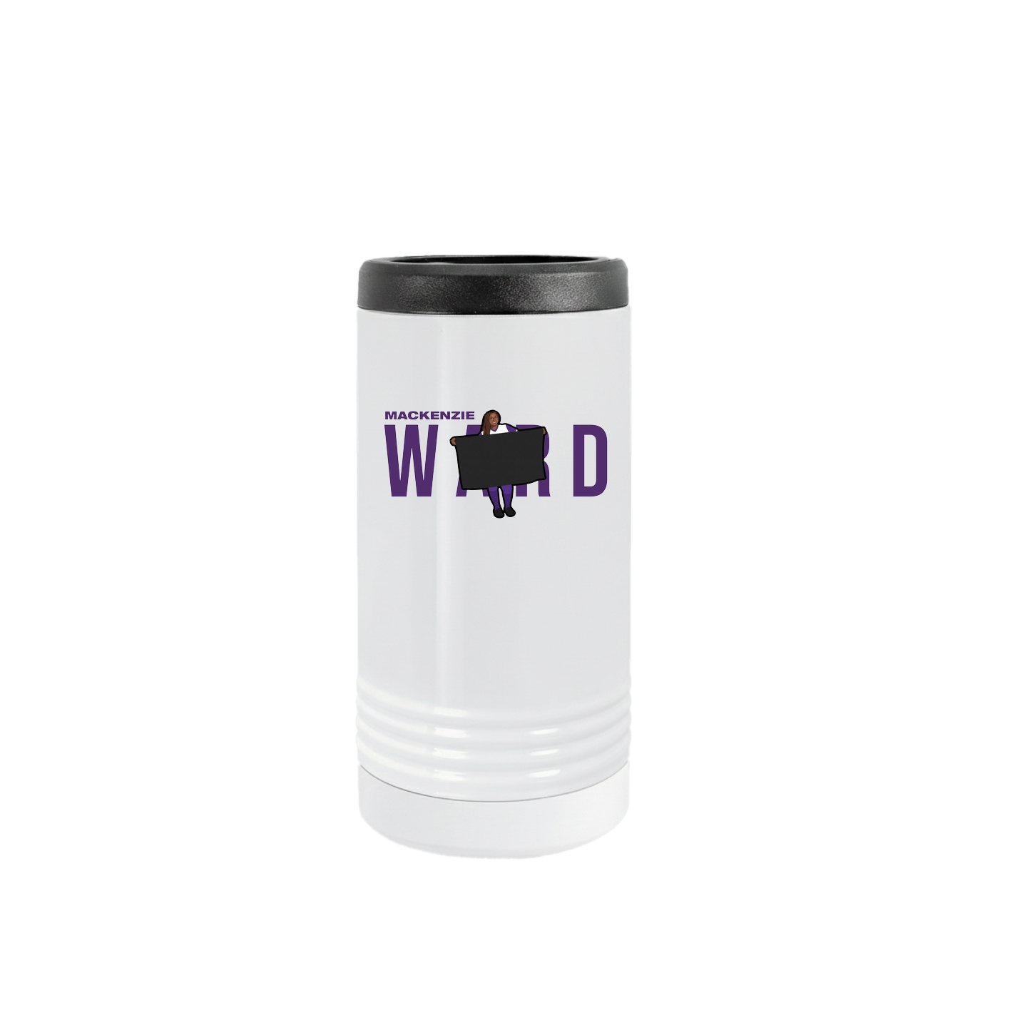 Slim Beverage Holder — Player Name in White