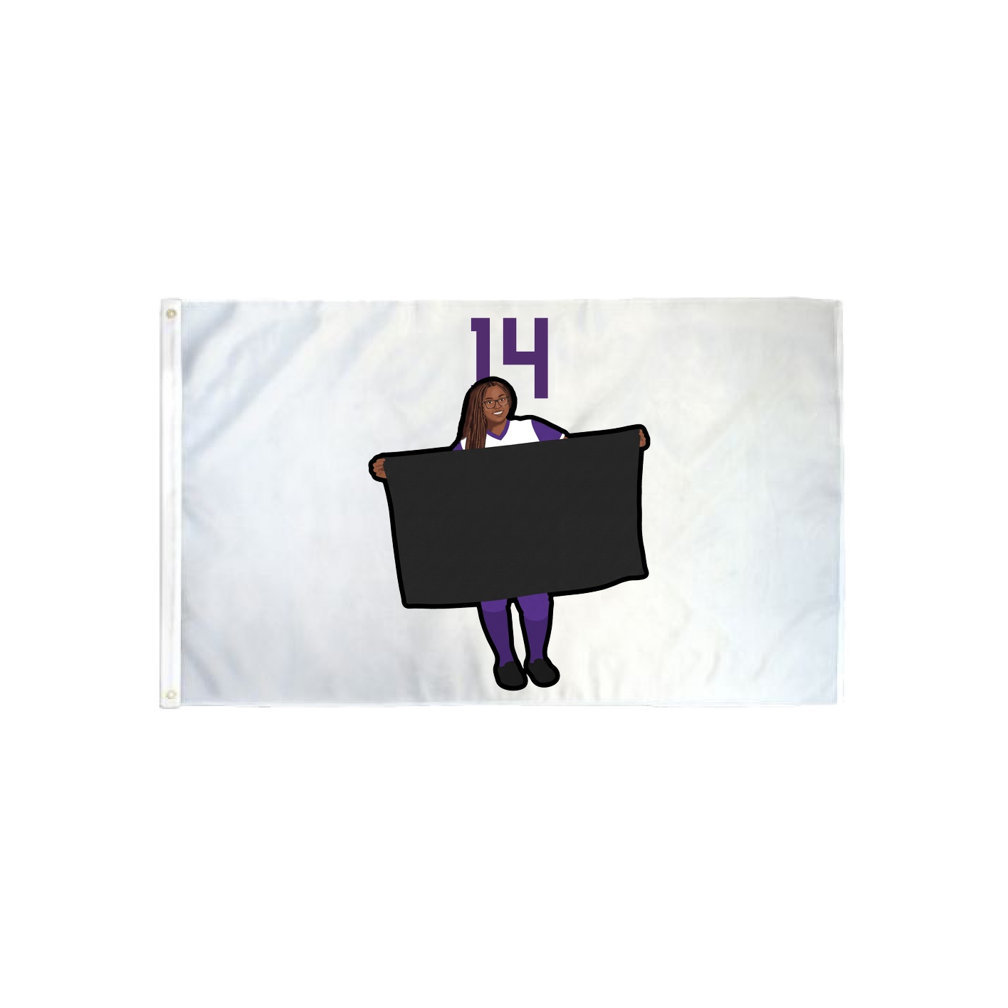 3x5 Flag — Number Top in Classic