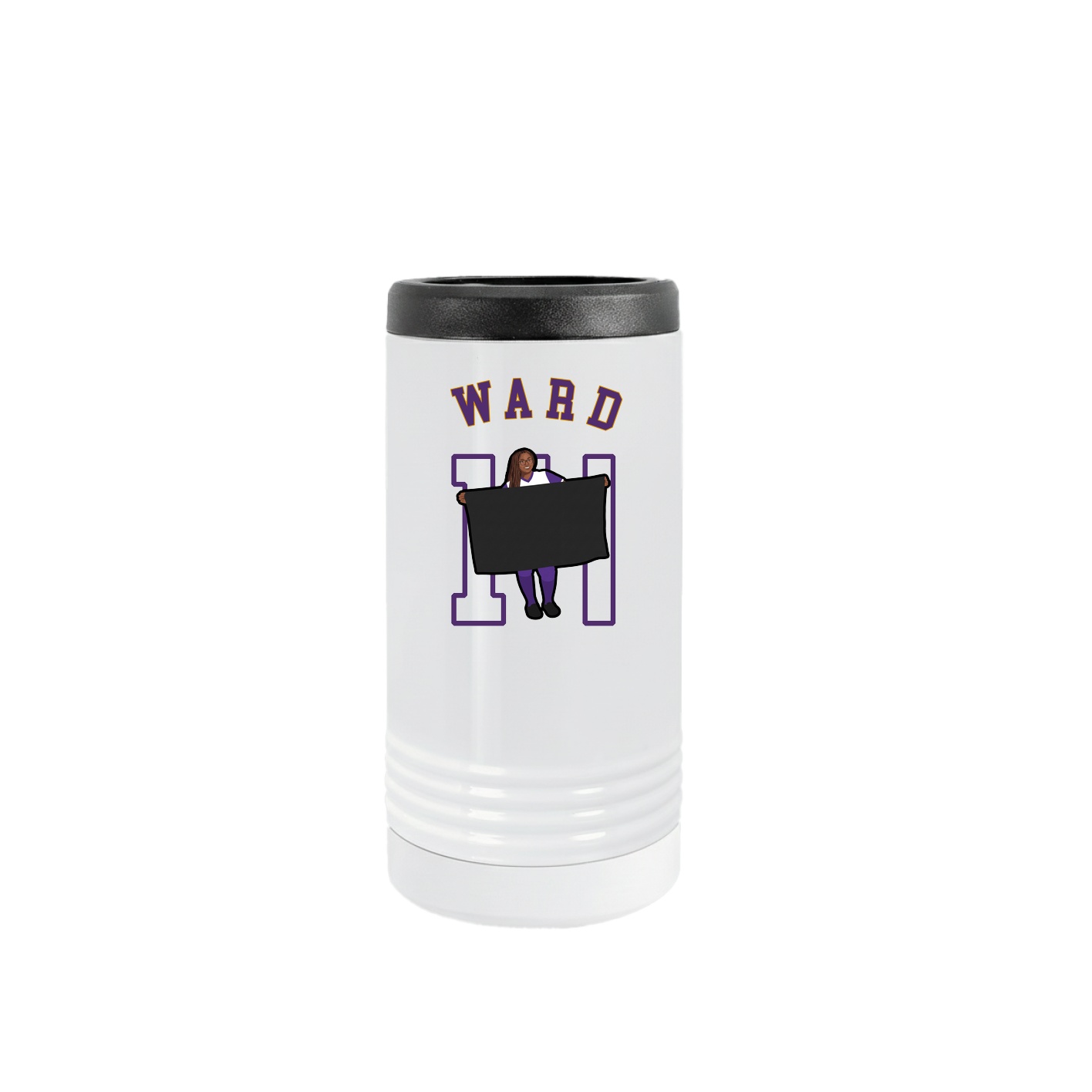 Slim Beverage Holder — Shirsey Arch in White